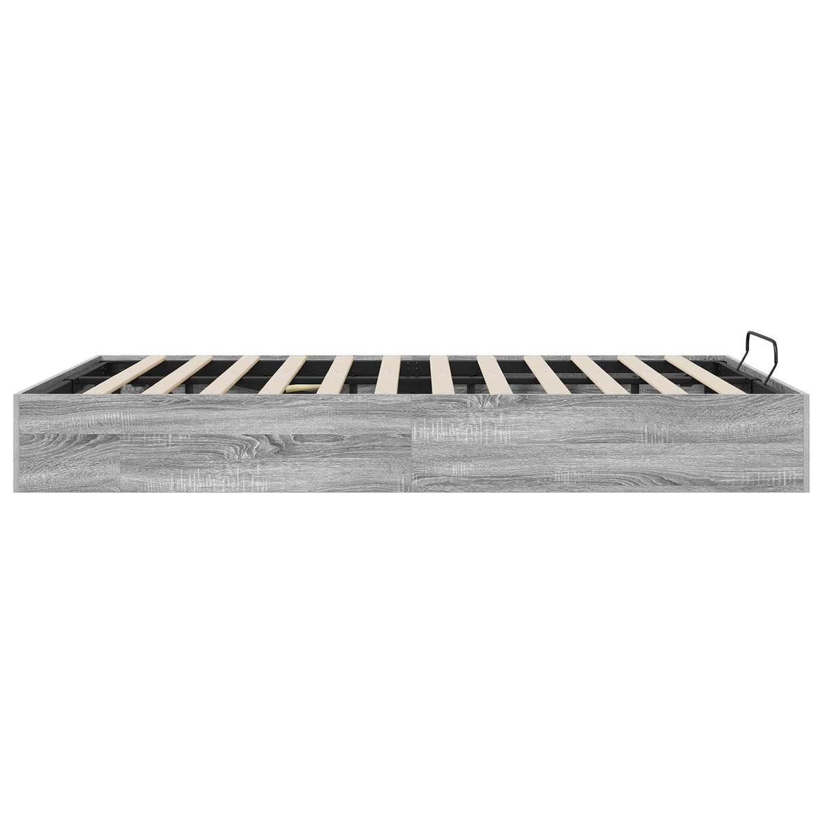 Cadre de lit ottoman Gris Sonoma 193 x 140 x 25 cm - XIOS