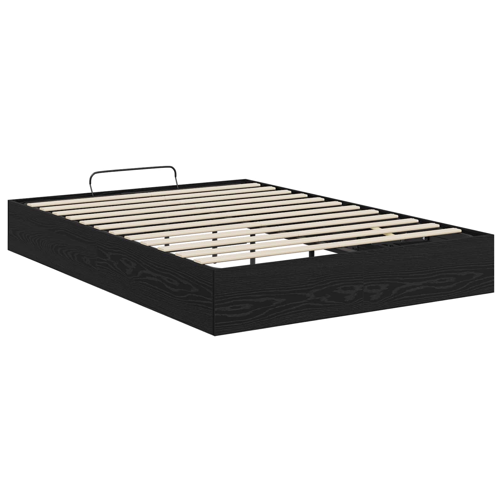 Cadre de lit ottoman avec stockage Chêne Noir 193 x 120 x 25 cm - XIOS