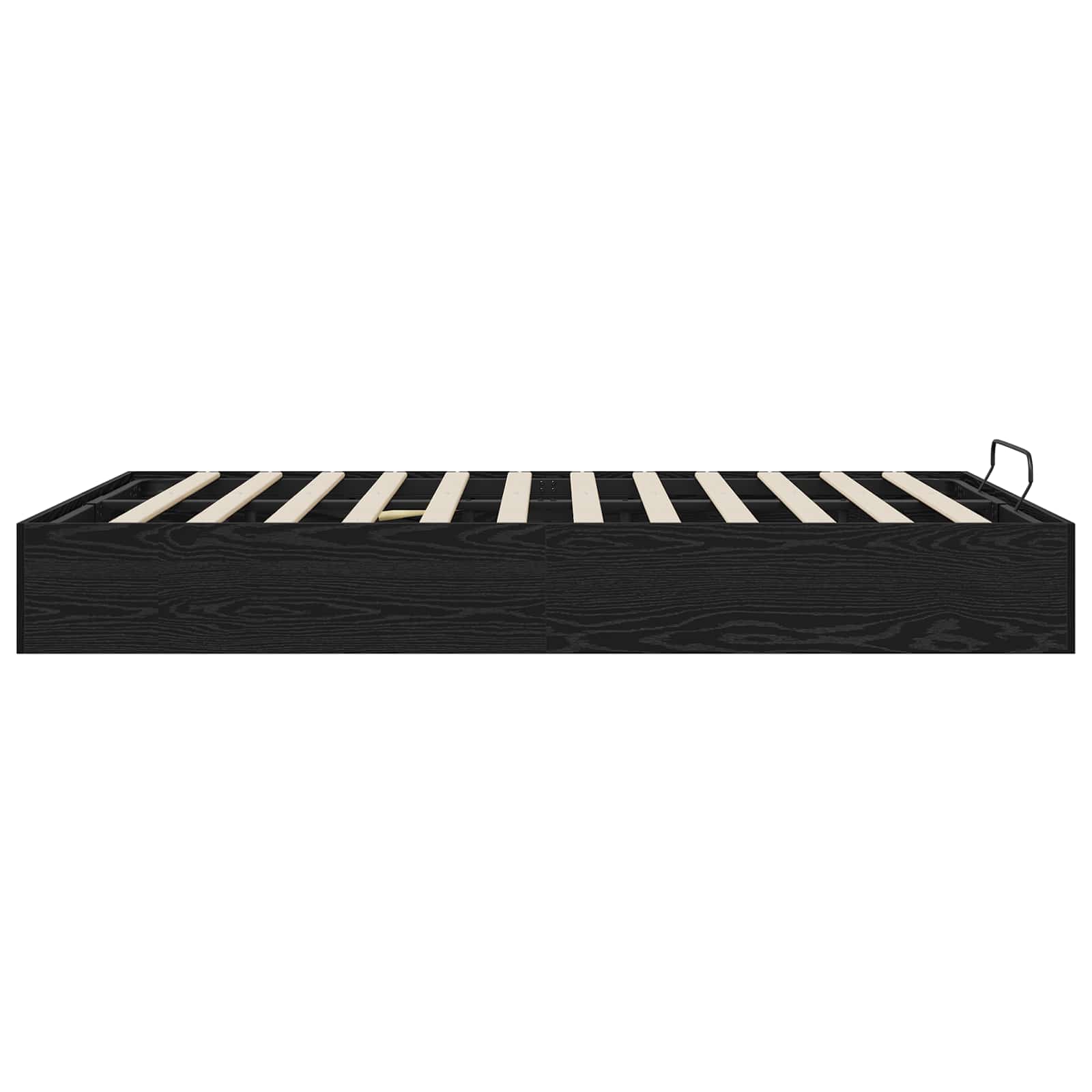Cadre de lit ottoman avec stockage Chêne Noir 193 x 120 x 25 cm - XIOS