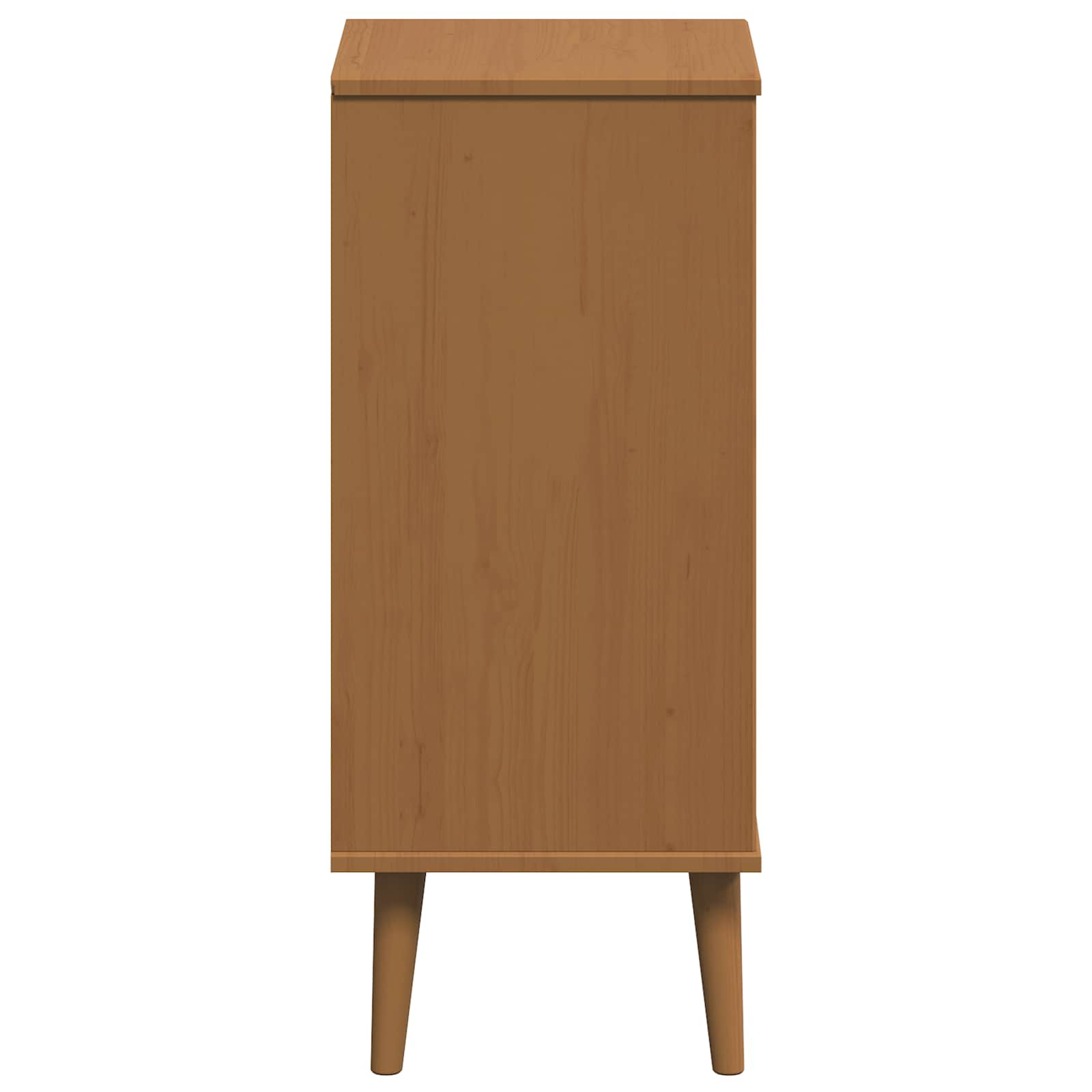 Commode MOLDE Caramel 40 x 35 x 82 cm Bois de pin massif