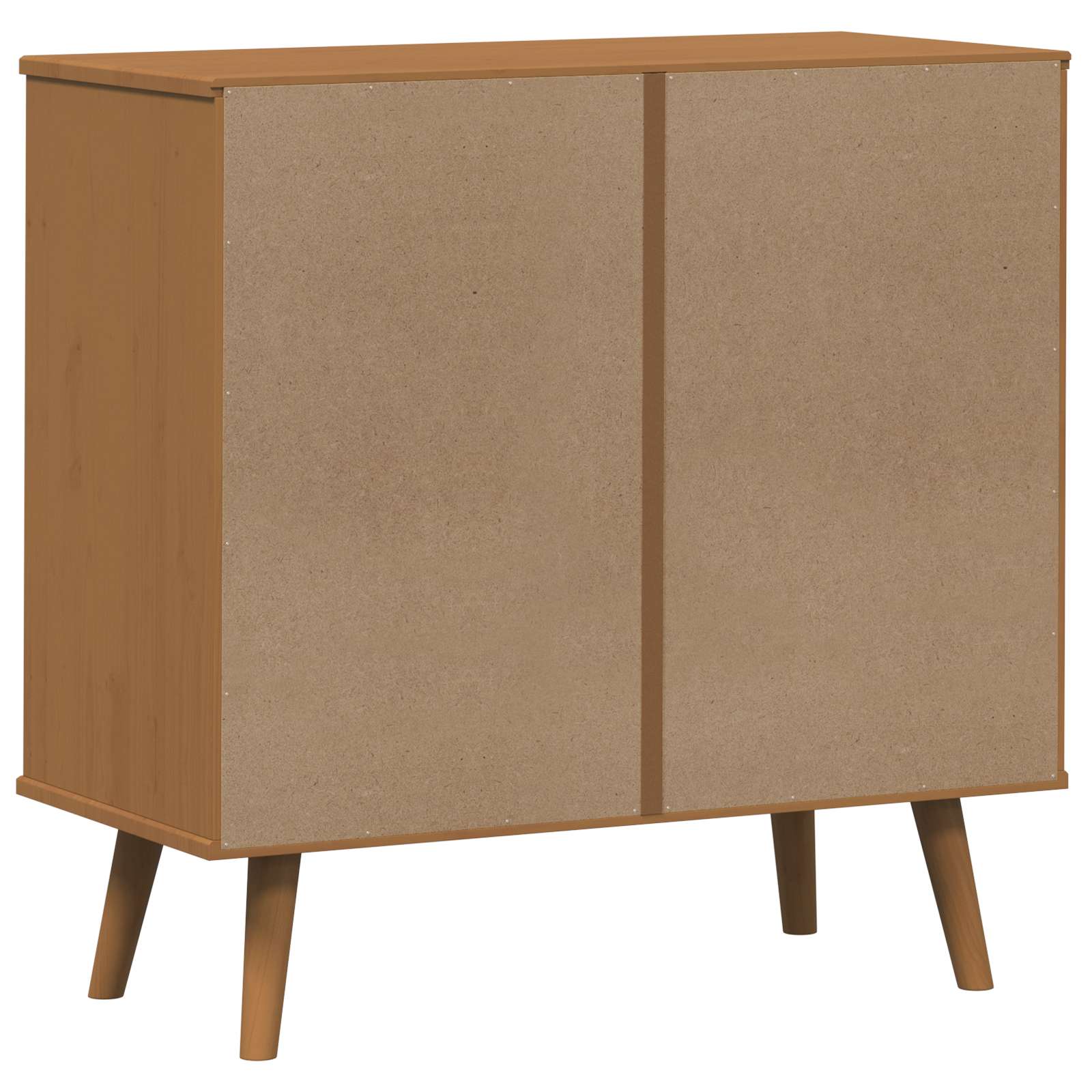 Commode MOLDE Caramel 80 x 40 x 80 cm Bois de pin massif