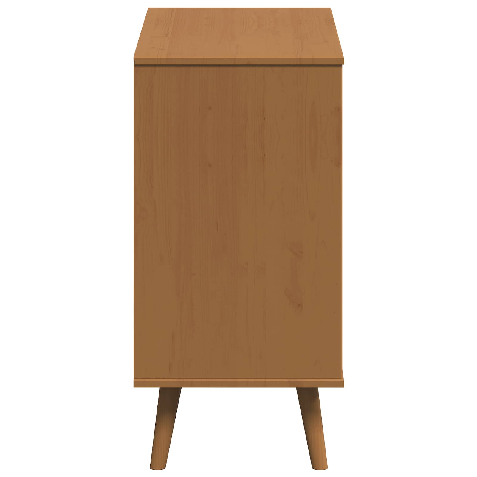 Commode MOLDE Caramel 80 x 40 x 80 cm Bois de pin massif