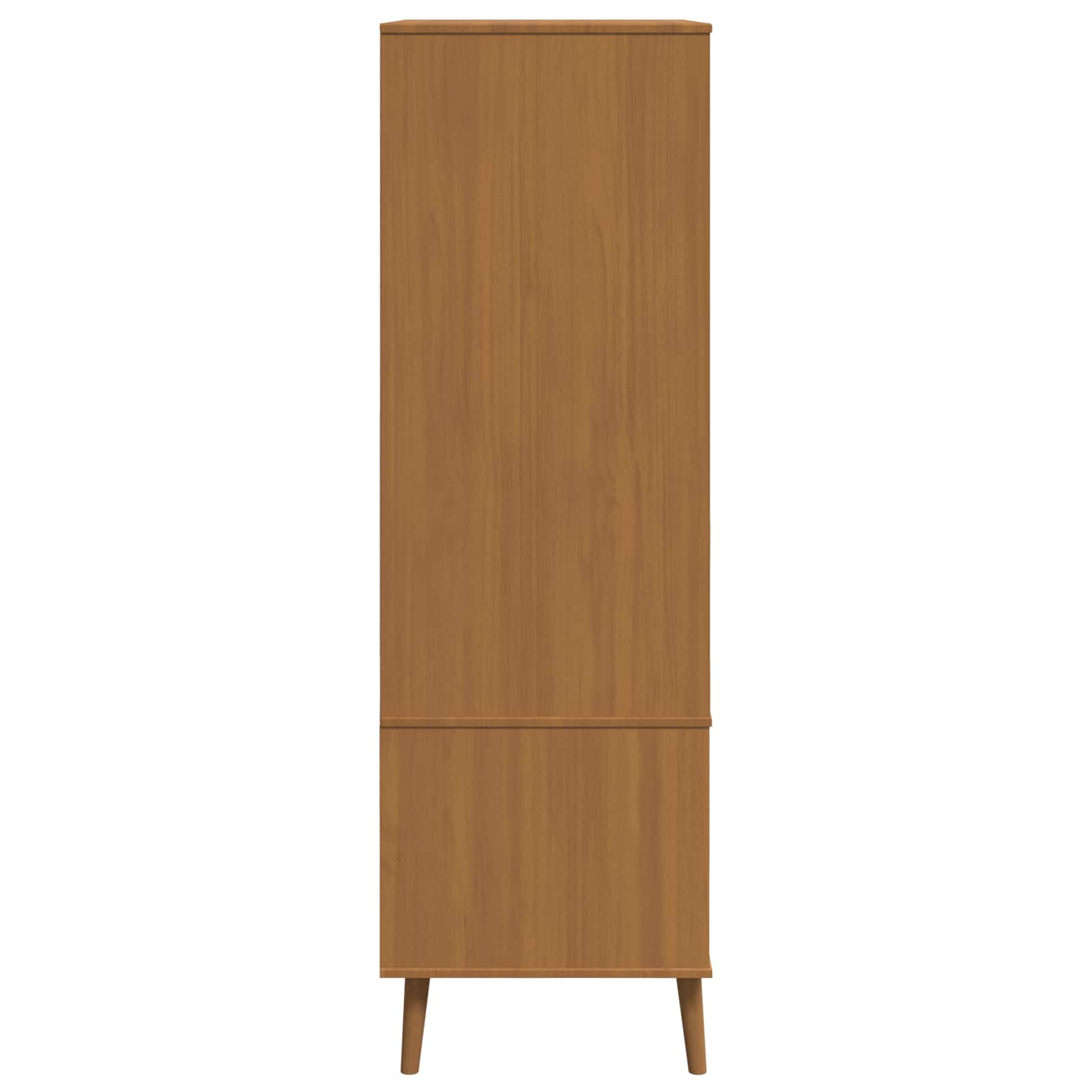 Armoire MOLDE Caramel 90 x 55 x 175 cm Bois de pin massif - XIOS