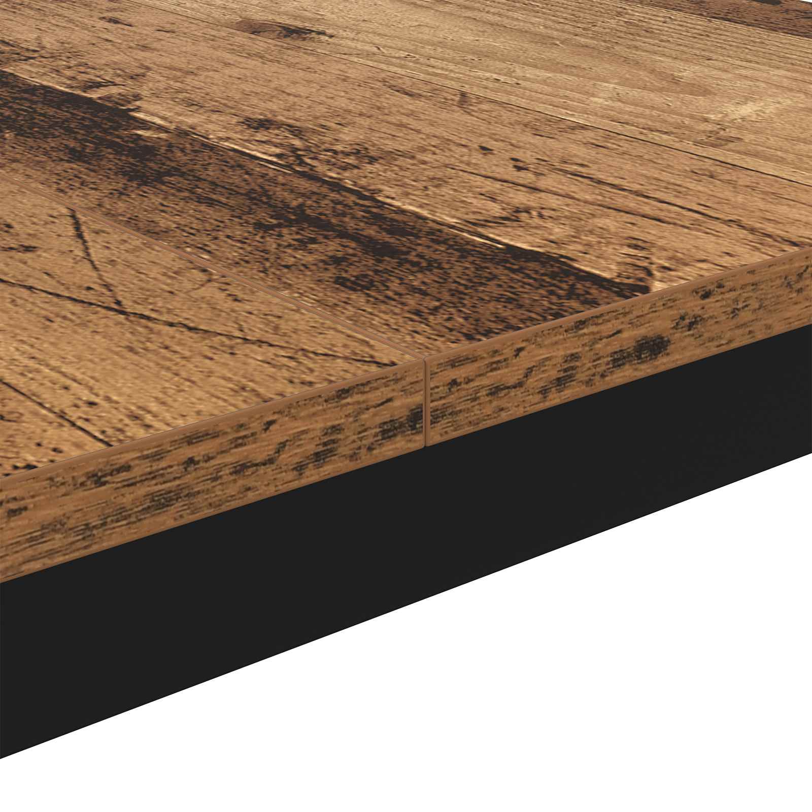 Table basse Bois ancien 60 x 60 x 36 cm Bois d'ingénierie - XIOS