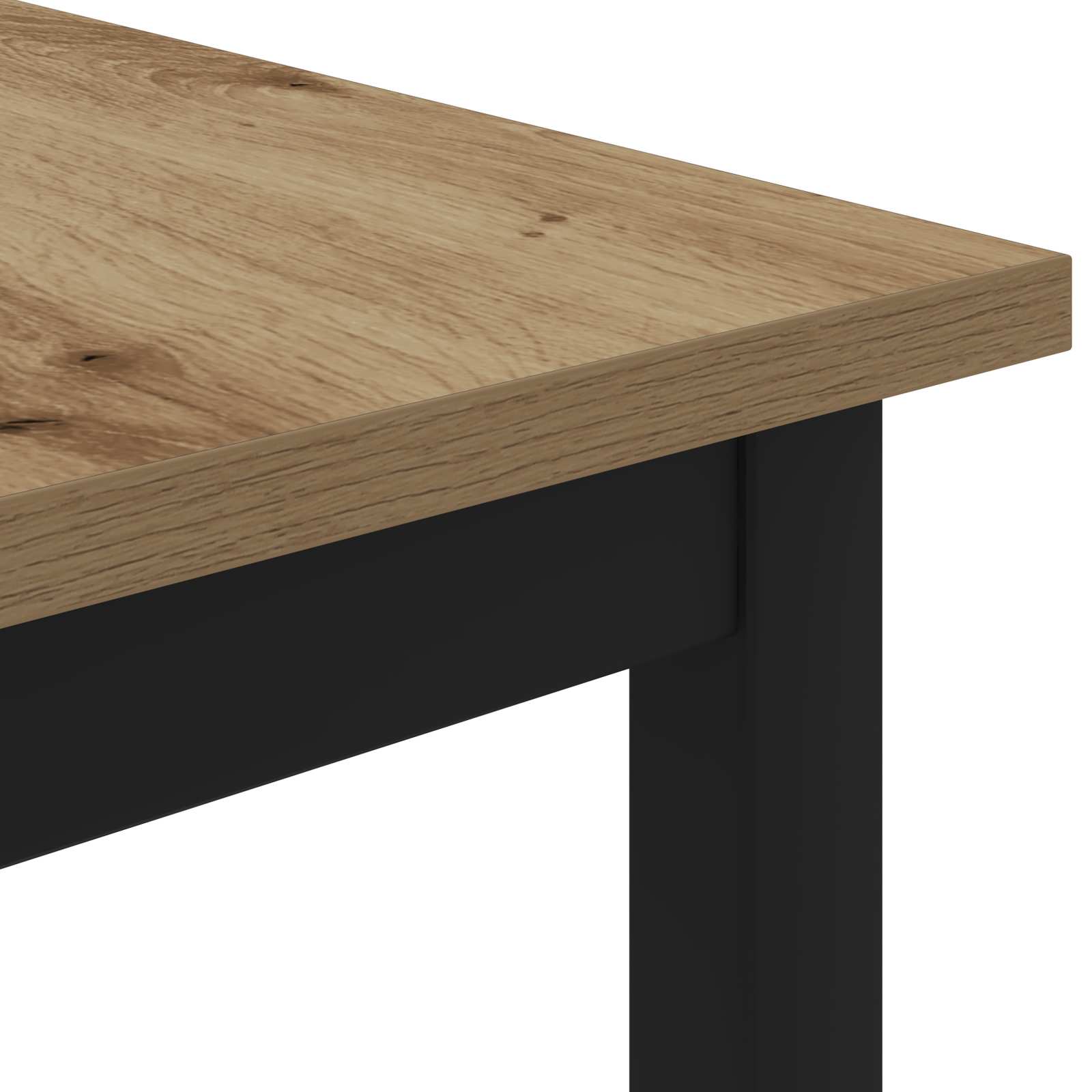 Table basse Chêne artisan 70 x 50 x 36 cm Bois d'ingénierie - XIOS