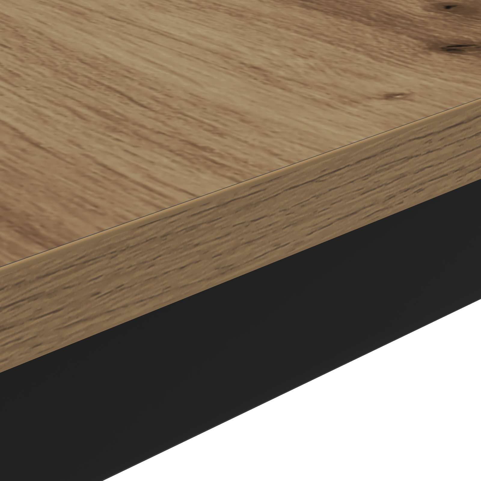 Table basse Chêne artisan 70 x 50 x 36 cm Bois d'ingénierie - XIOS
