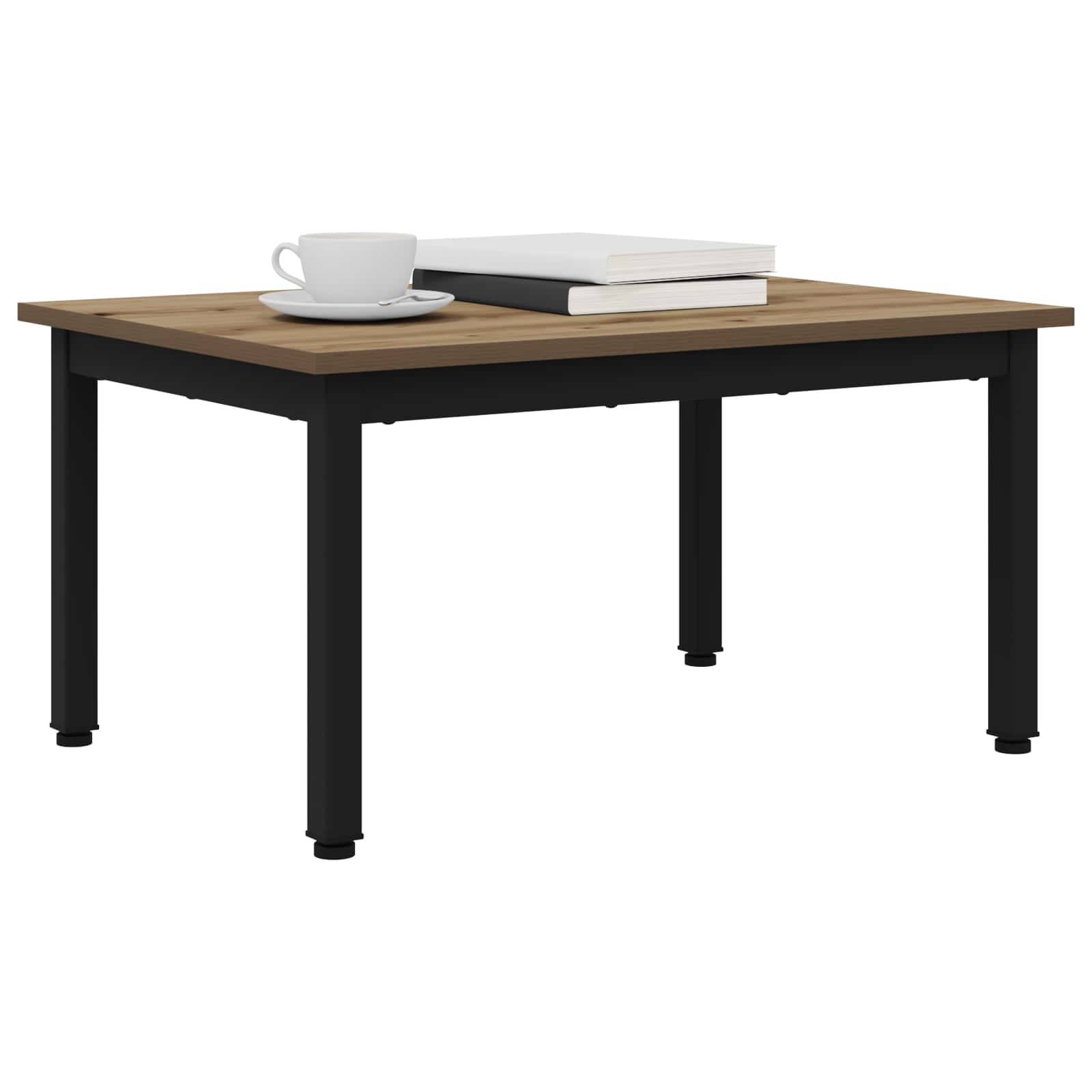 Table basse Chêne artisan 70 x 50 x 36 cm Bois d'ingénierie - XIOS