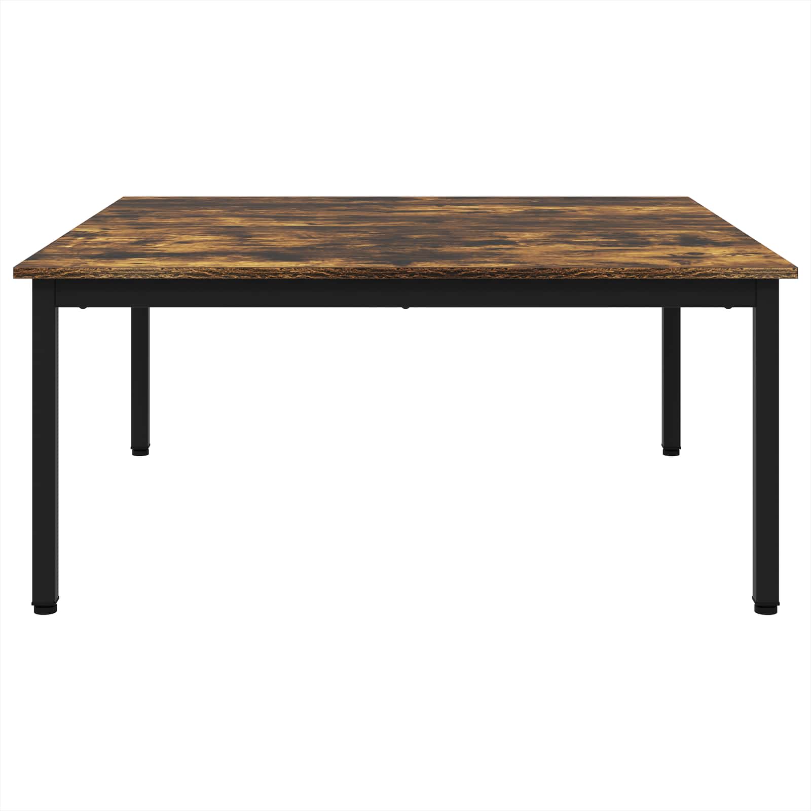 Table basse Chêne Fumé 100 x 100 x 45 cm Bois d'ingénierie