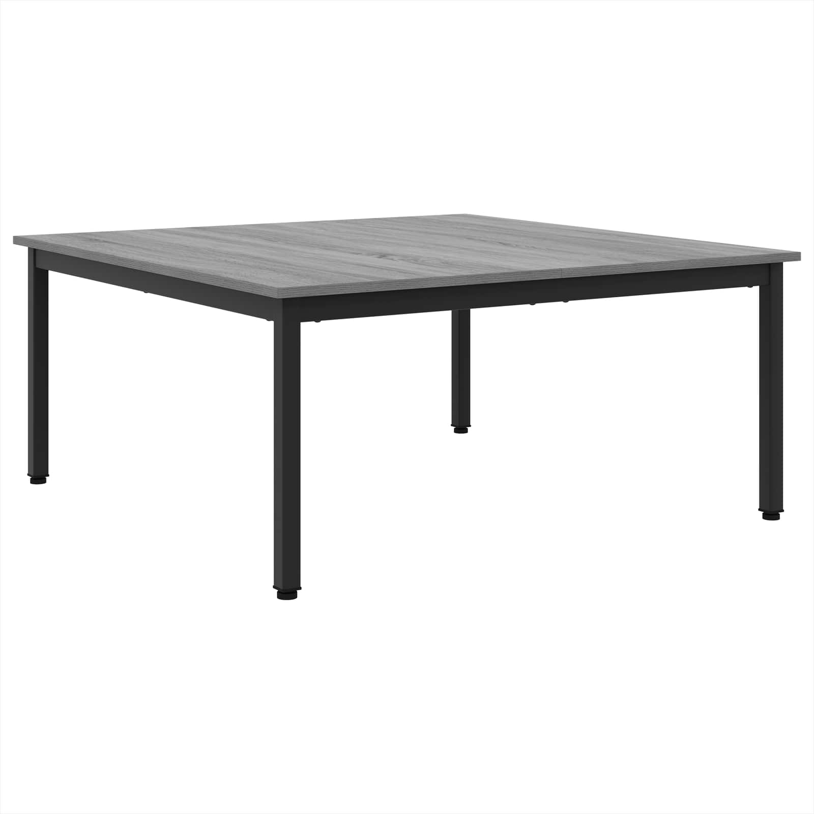 Table basse Gris Sonoma 100 x 100 x 45 cm Bois d'ingénierie