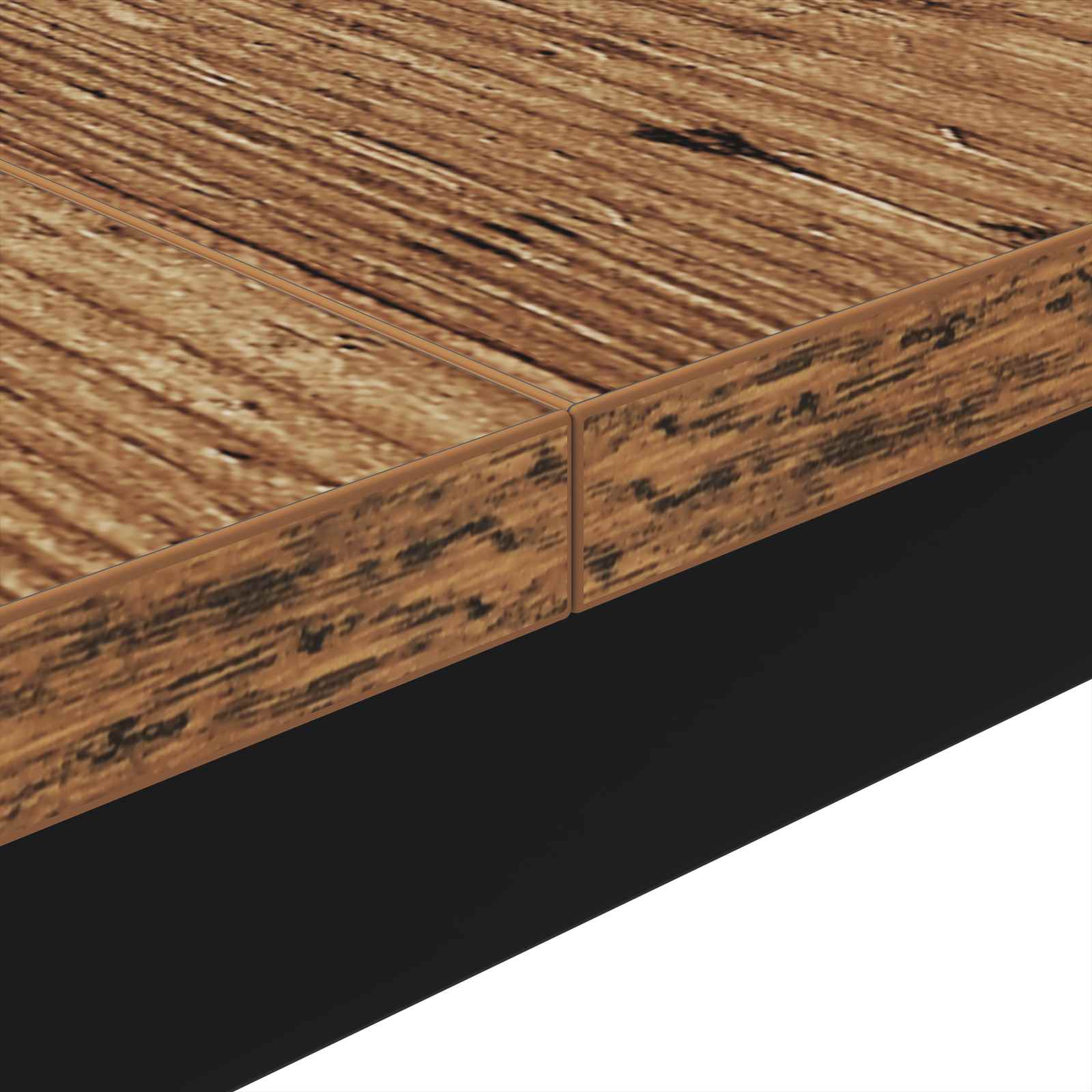 Table basse Bois ancien 100 x 100 x 45 cm Bois d'ingénierie