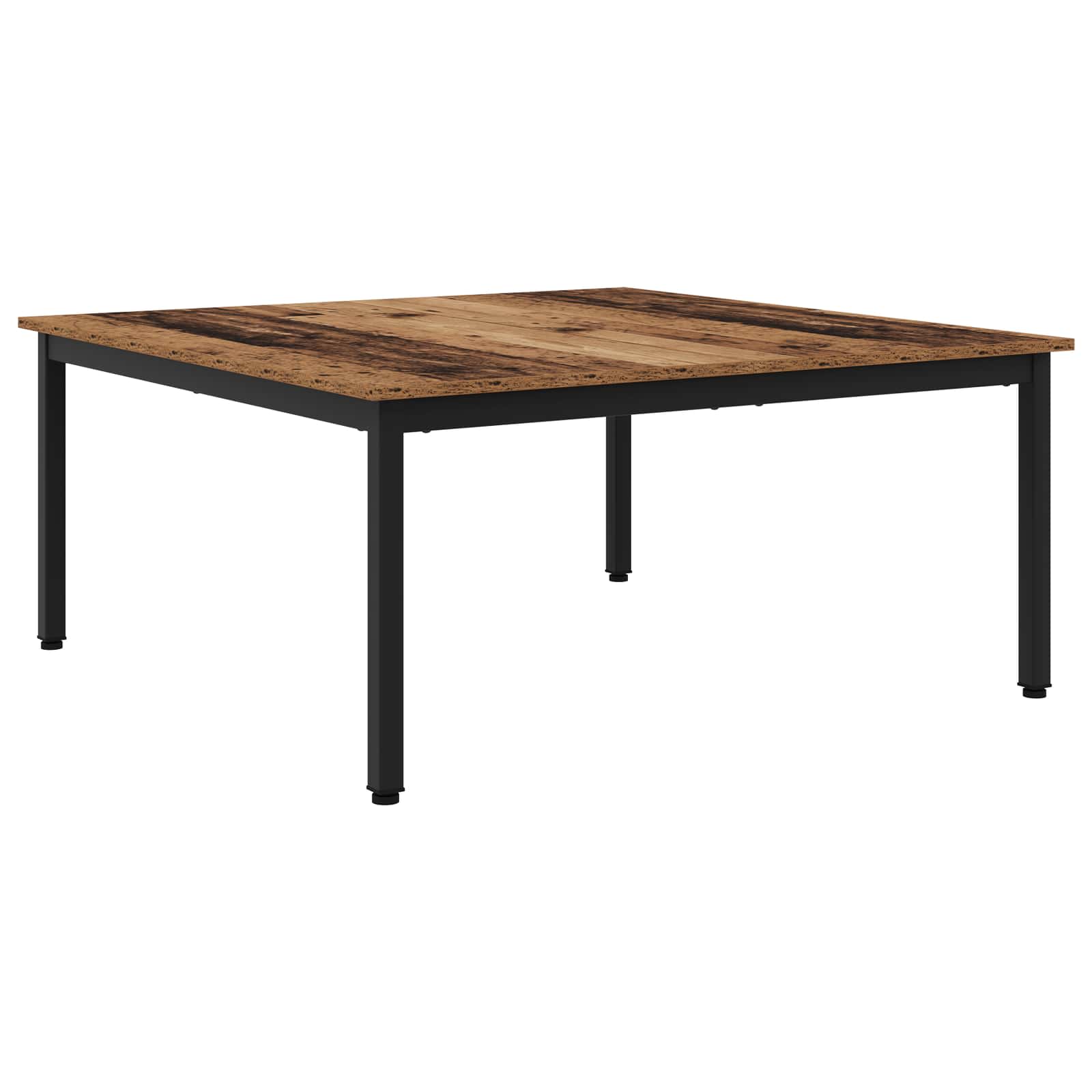 Table basse Bois ancien 100 x 100 x 45 cm Bois d'ingénierie
