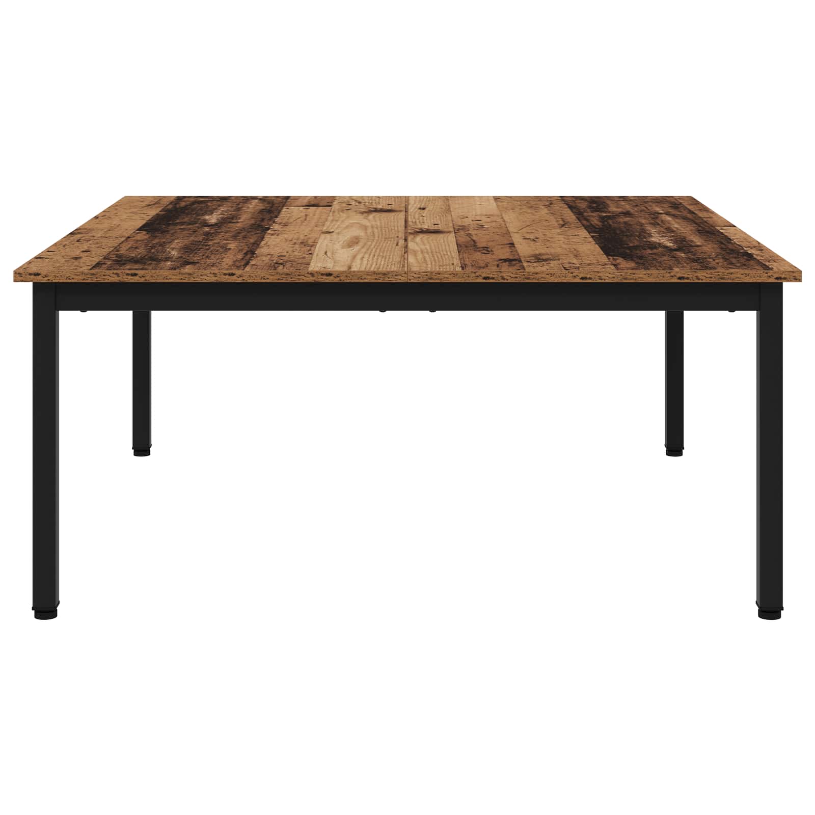 Table basse Bois ancien 100 x 100 x 45 cm Bois d'ingénierie