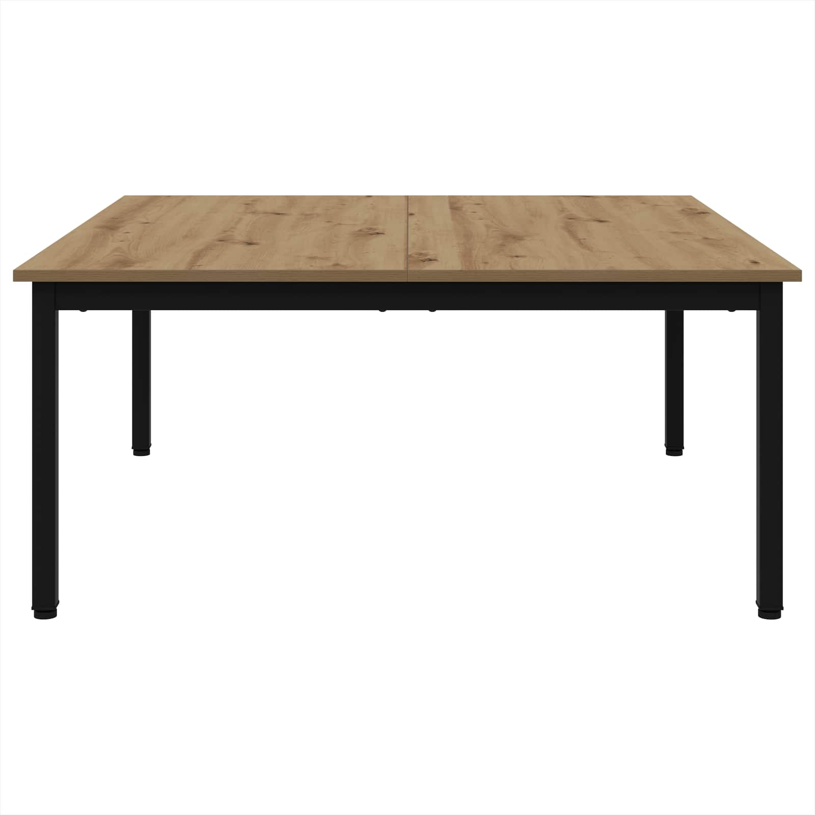 Table basse Chêne artisan 100 x 100 x 45 cm Bois d'ingénierie - XIOS