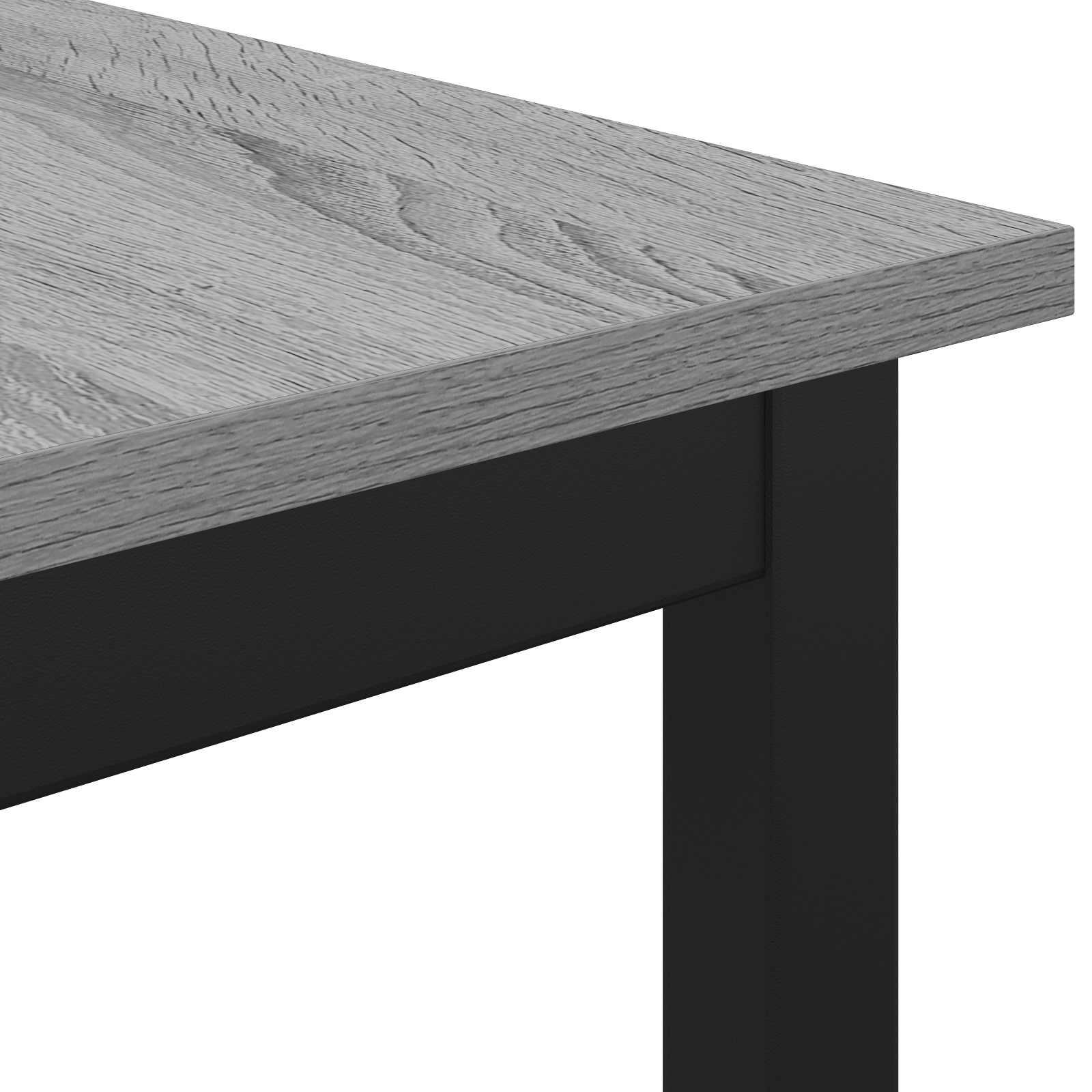 banc Gris Sonoma 110 x 35 x 45 cm Bois d'ingénierie - XIOS