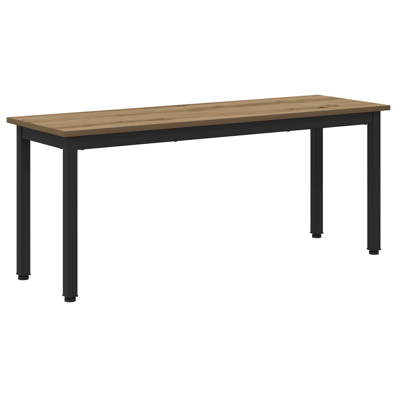 banc Chêne artisan 110 x 35 x 45 cm Bois d'ingénierie