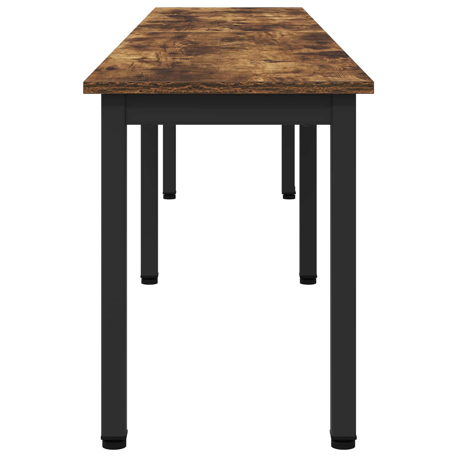 banc Chêne Fumé 200 x 35 x 45 cm Bois d'ingénierie - XIOS