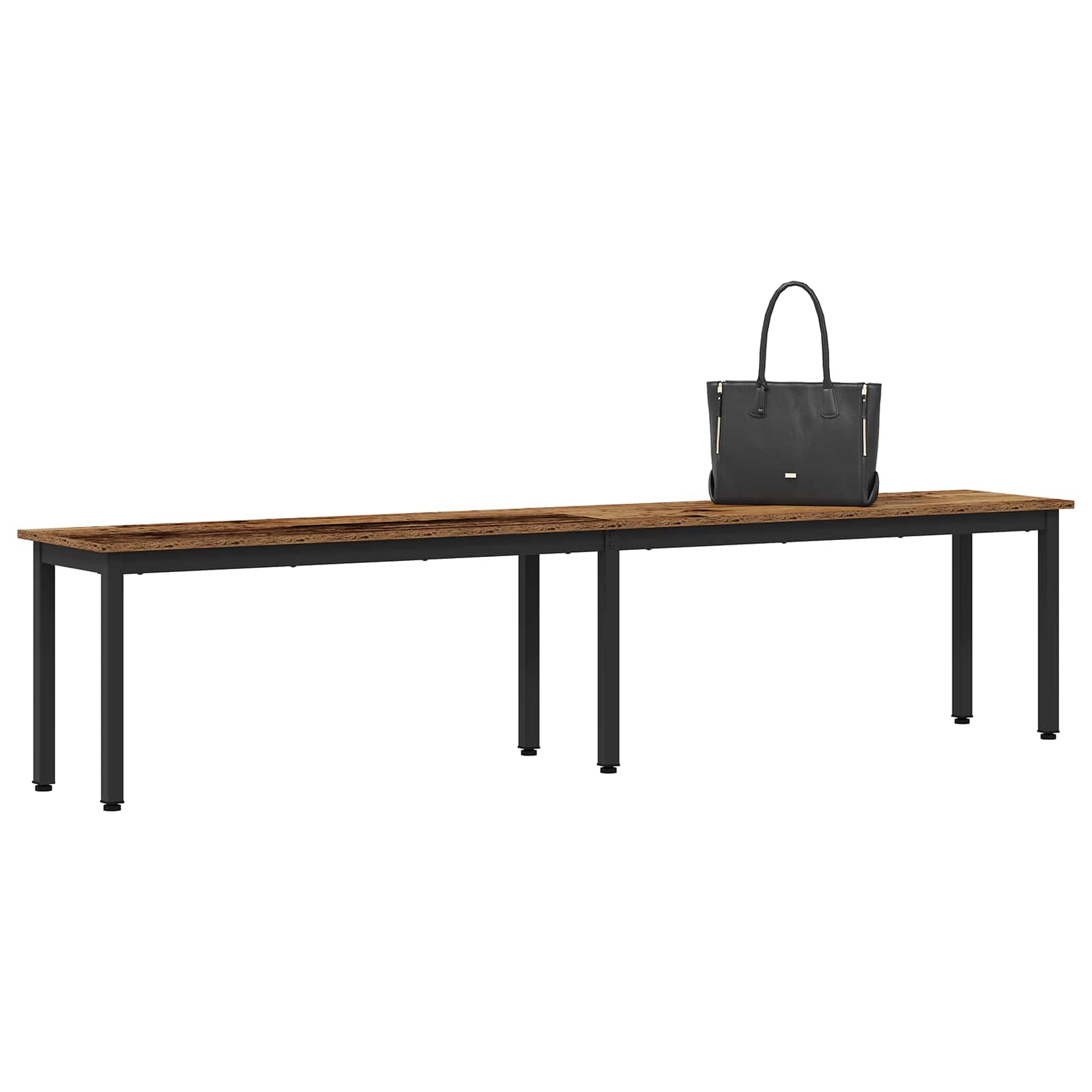 banc Bois ancien 200 x 35 x 45 cm Bois d'ingénierie - XIOS