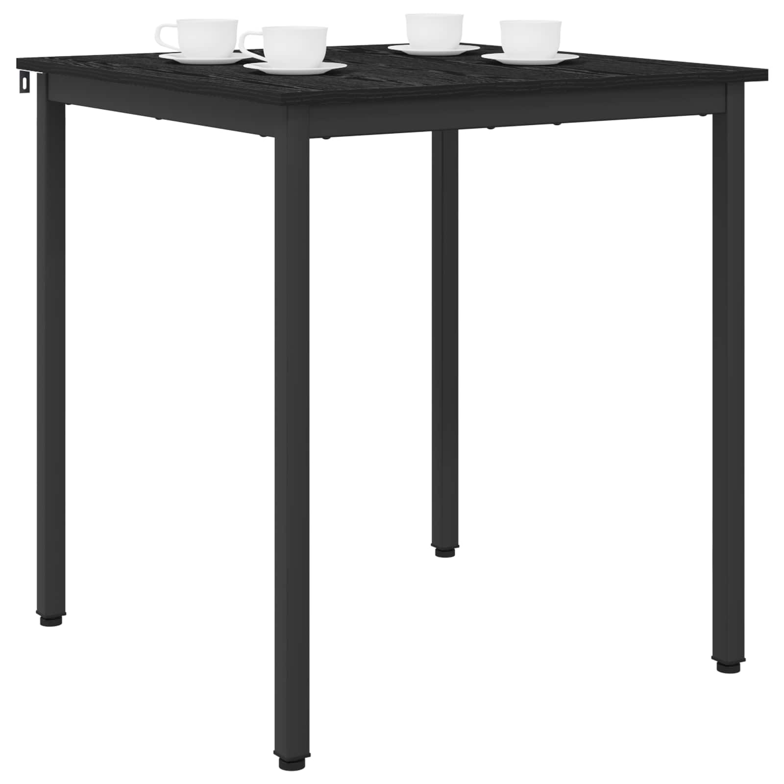 Table de salle à manger / Table de repas 70 x 70 x 75 cm MÉTAL - XIOS