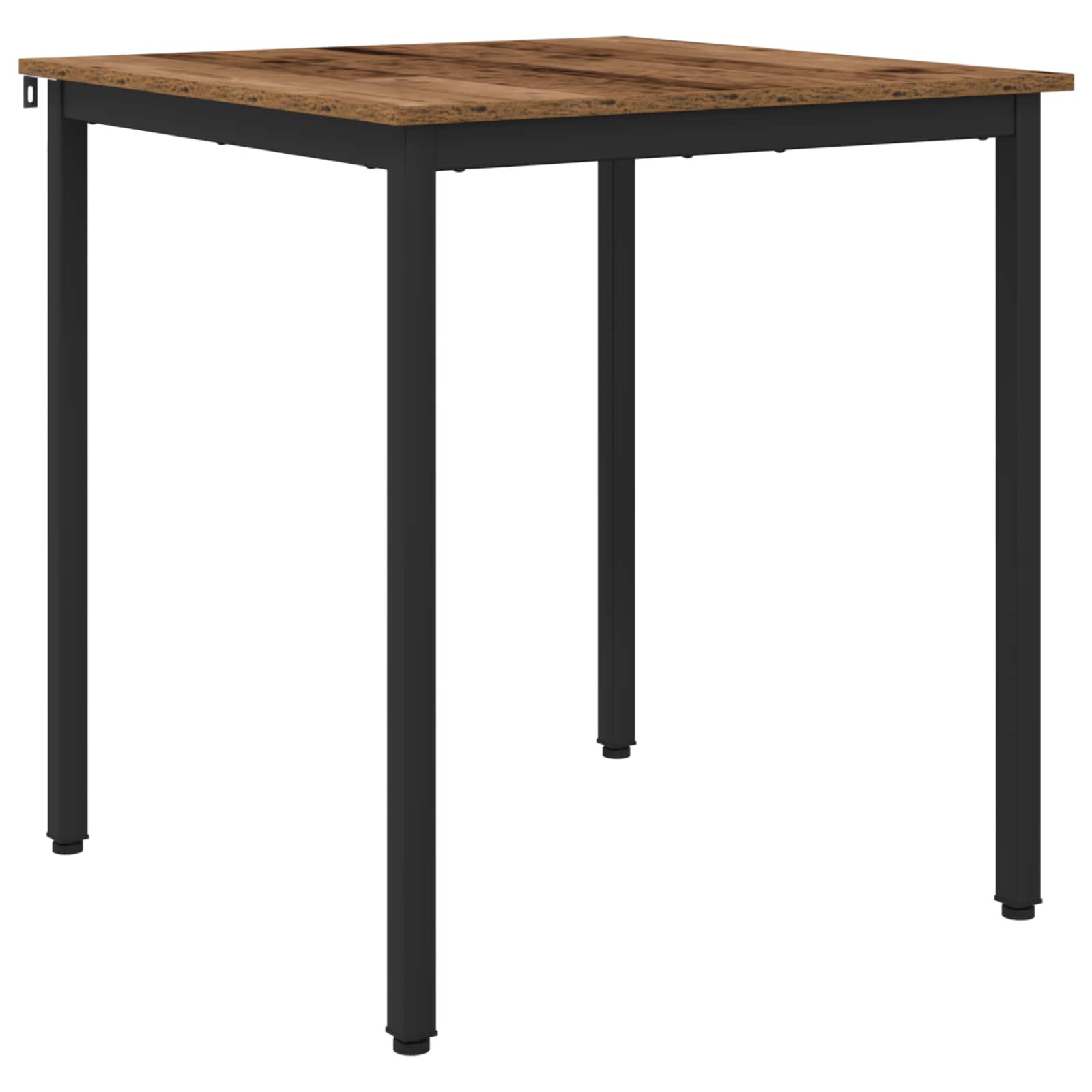Table de salle à manger / Table de repas 70 x 70 x 75 cm MÉTAL - XIOS