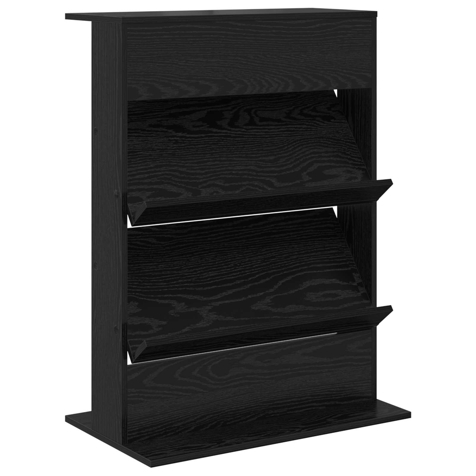Étagère à magazines avec étagère Chêne noir 70 x 41 x 96 cm - XIOS