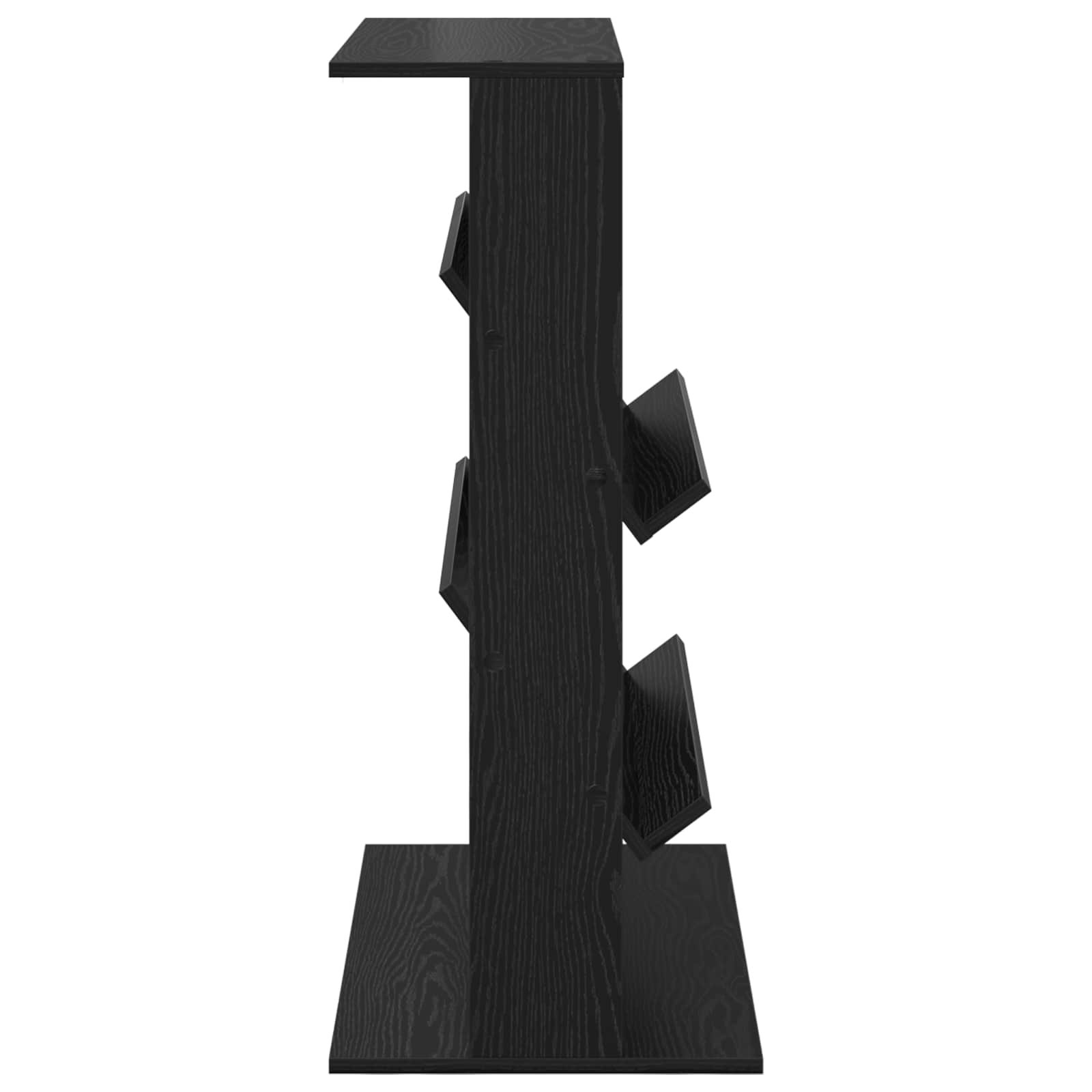 Étagère à magazines avec étagère Chêne noir 70 x 41 x 96 cm - XIOS