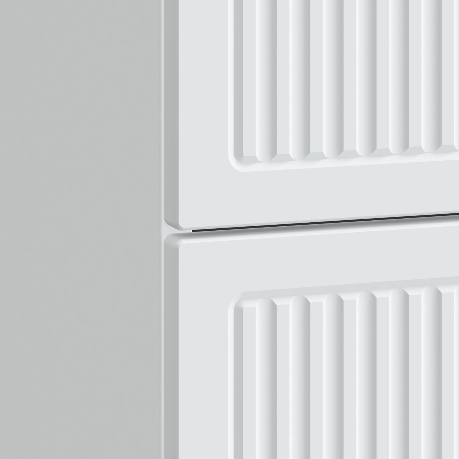 Cabinet de chevet avec tiroir 2 pcs Blanc 43 x 34,5 x 47,5 cm - XIOS