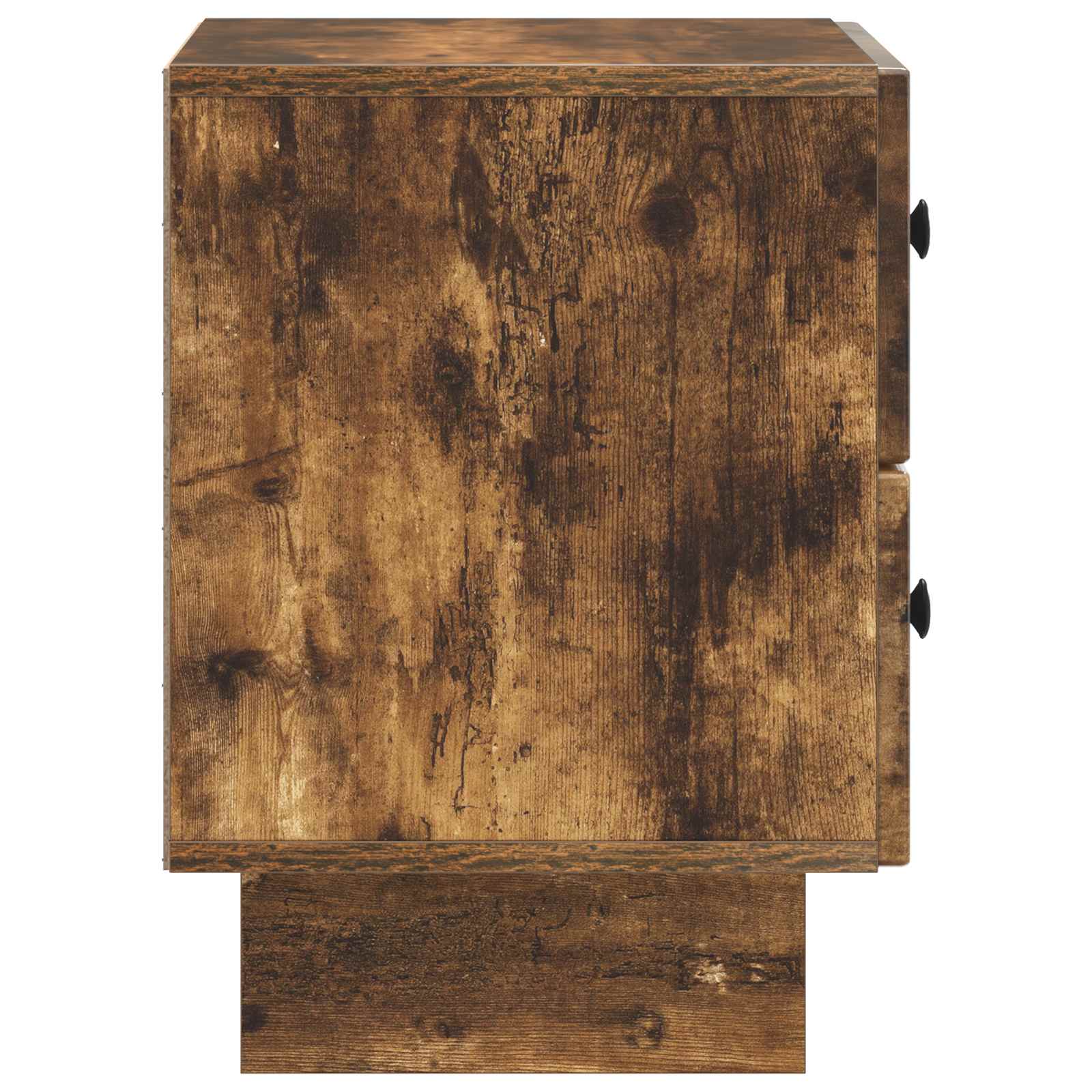 Cabinet de chevet avec tiroir Chêne fumé 43 x 34,5 x 47,5 cm - XIOS