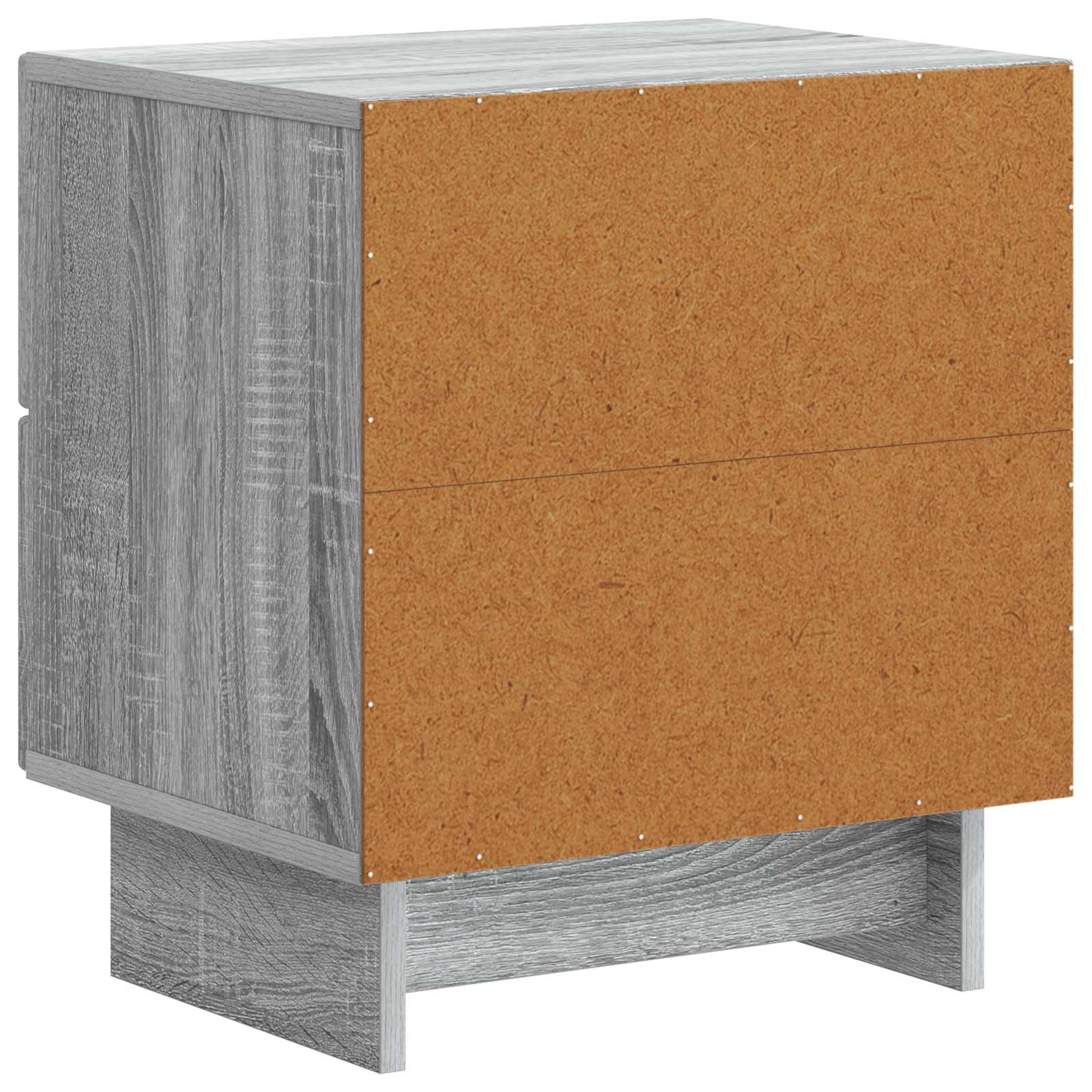Cabinet de chevet avec tiroir Sonoma gris 43 x 34,5 x 47,5 cm - XIOS