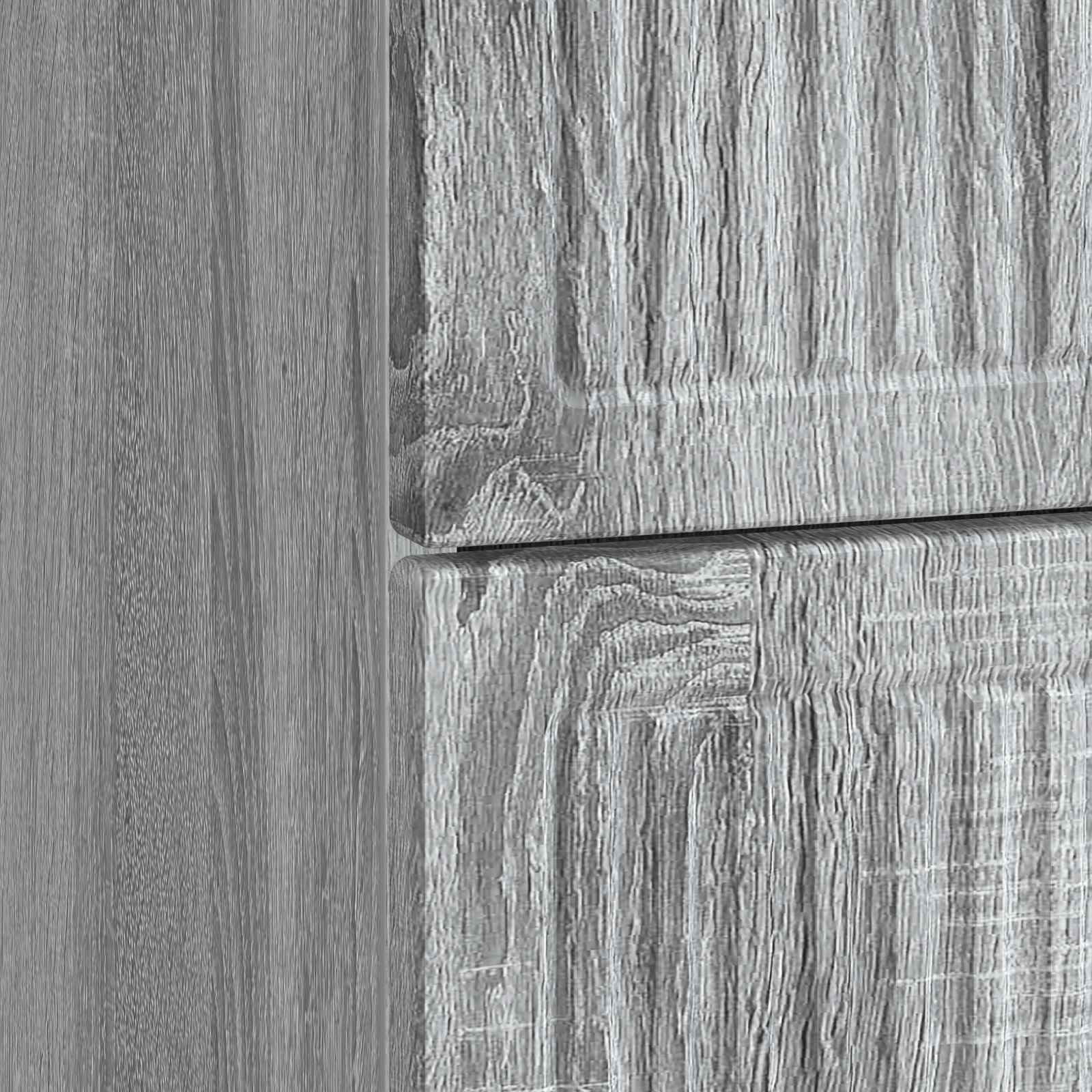 Cabinet de chevet 2 pcs Sonoma gris 43 x 34,5 x 47,5 cm - XIOS