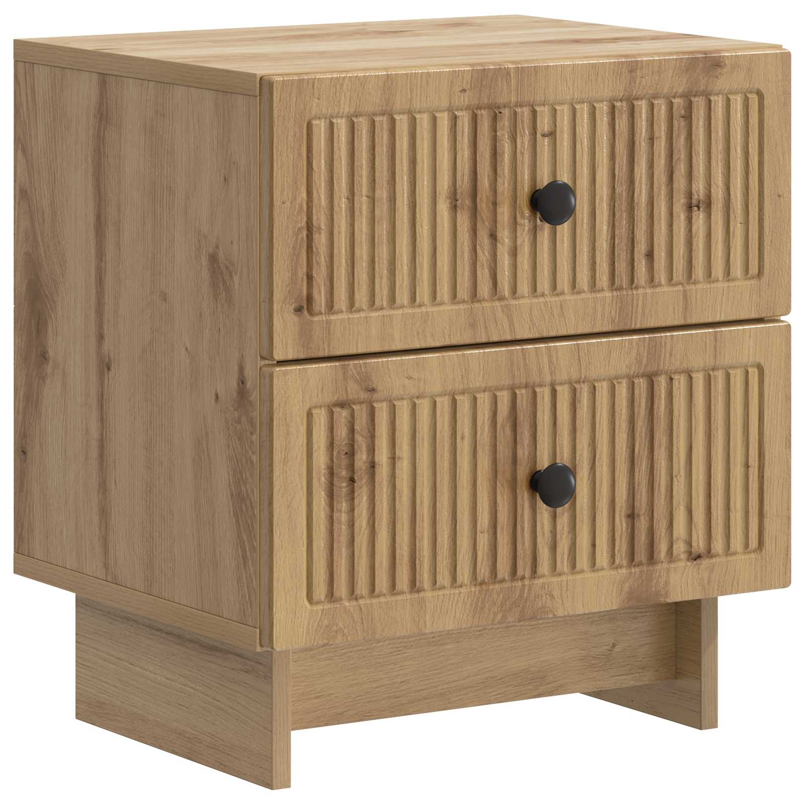 Cabinet de chevet 2 pcs Chêne artisanal 43 x 34,5 x 47,5 cm - XIOS