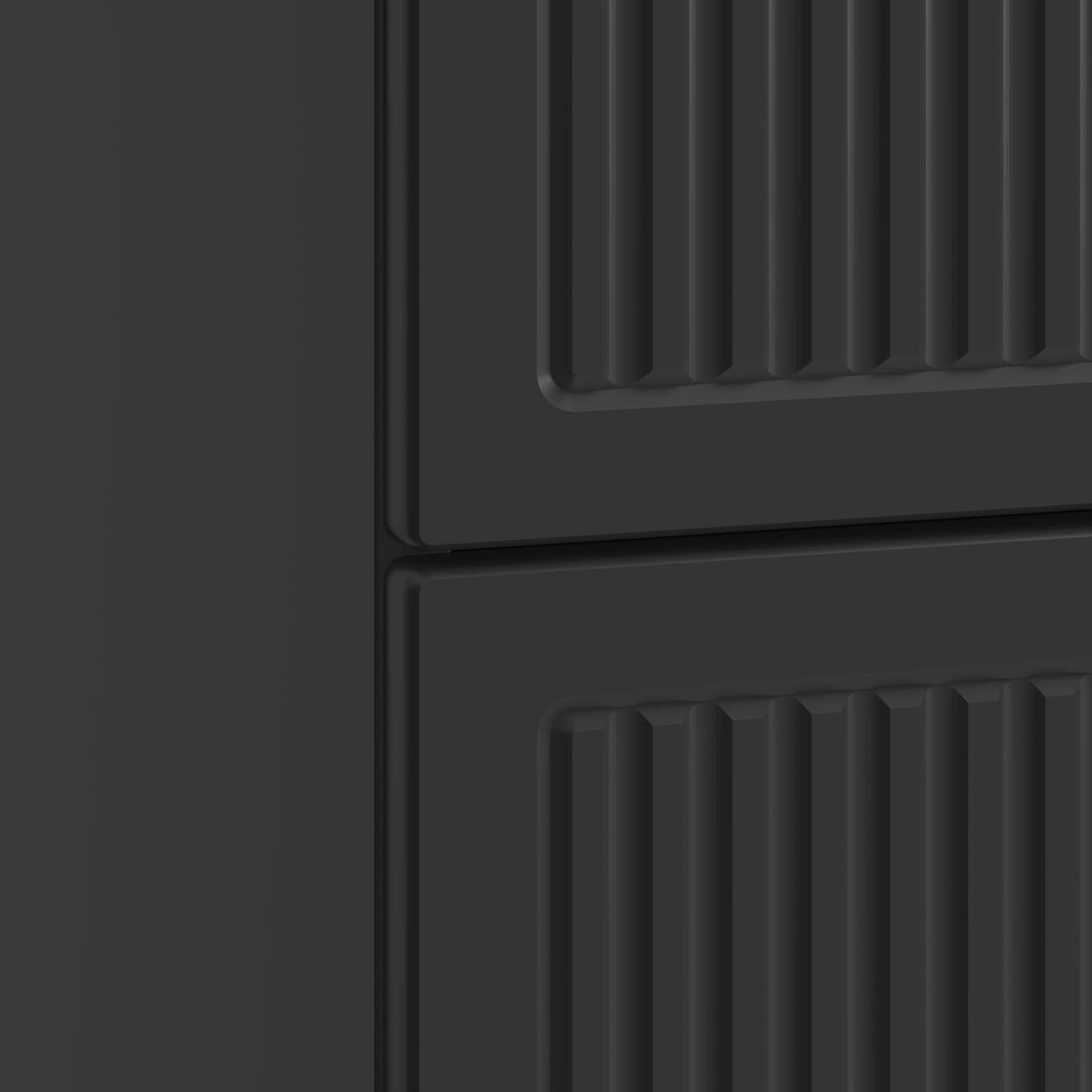 Cabinet de chevet Noir 62 x 34,5 x 47,5 cm Bois d'ingénierie - XIOS