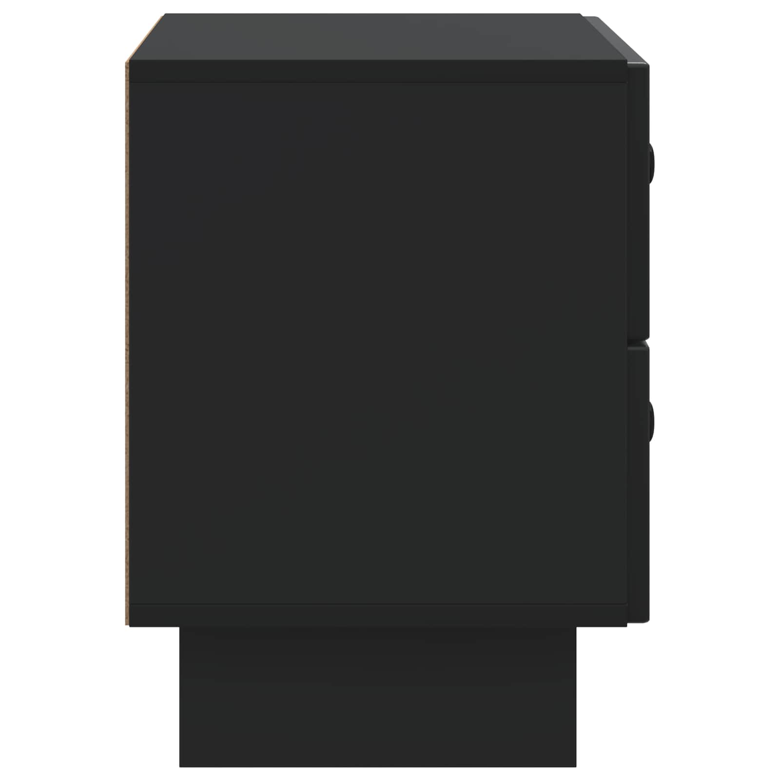 Cabinet de chevet Noir 62 x 34,5 x 47,5 cm Bois d'ingénierie - XIOS