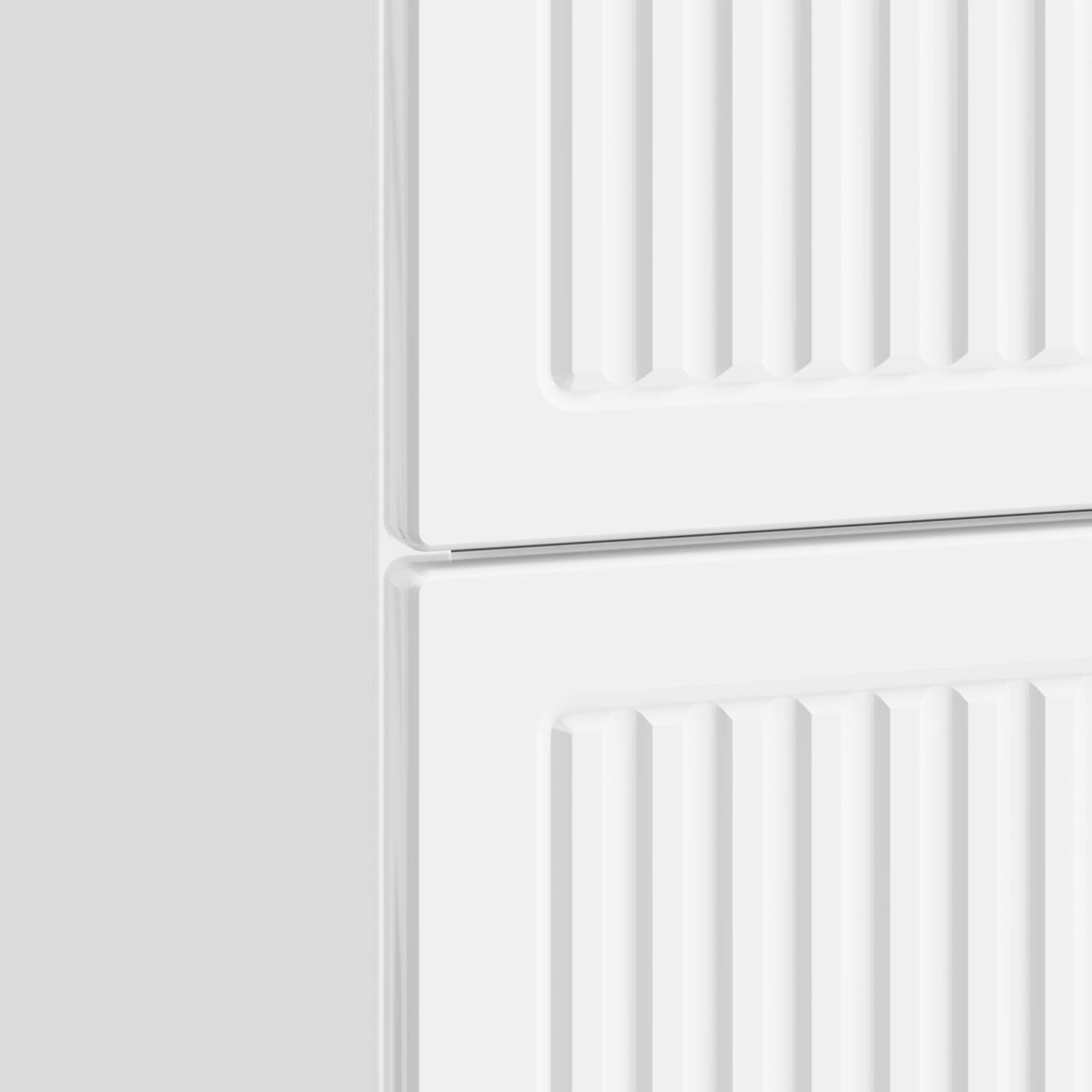 Cabinet de chevet Blanc brillant 62 x 34,5 x 47,5 cm - XIOS