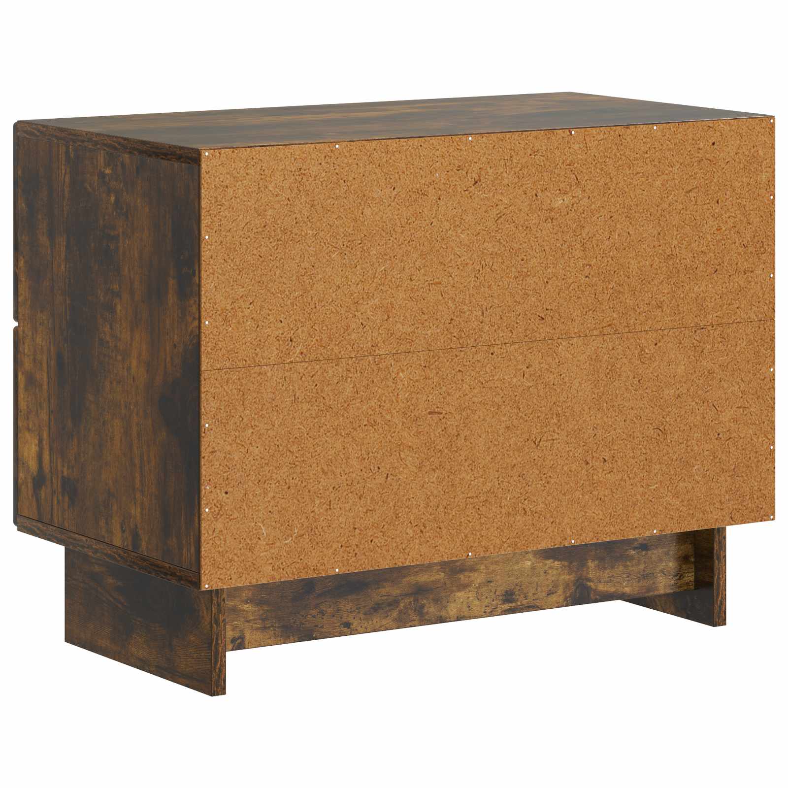 Cabinet de chevet avec tiroir Chêne fumé 62 x 34,5 x 47,5 cm - XIOS