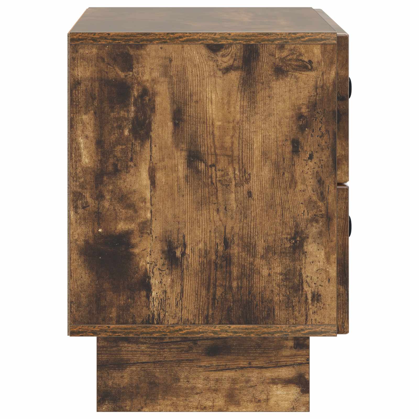 Cabinet de chevet avec tiroir Chêne fumé 62 x 34,5 x 47,5 cm - XIOS