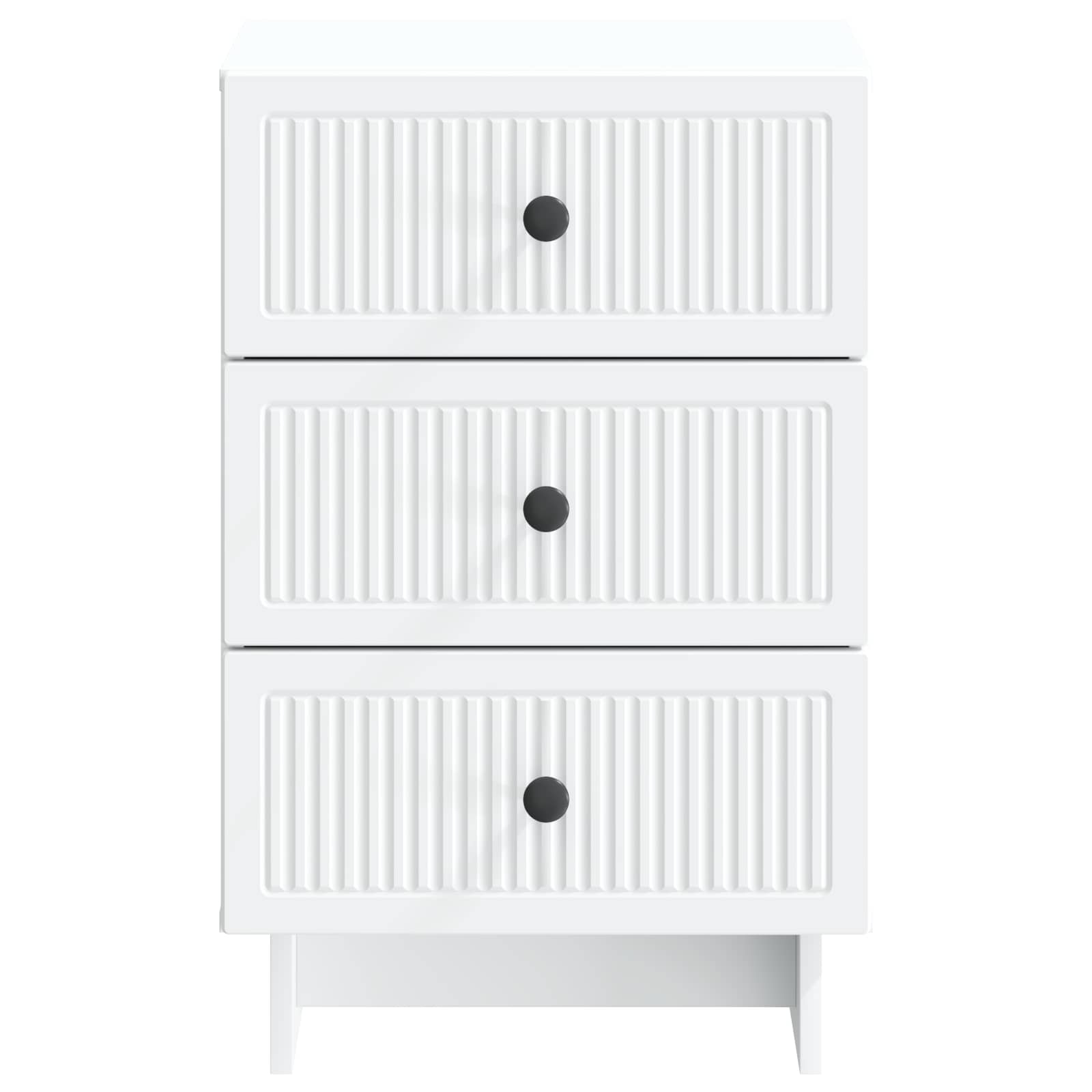 Cabinet de chevet Blanc 43 x 41 x 66,5 cm Bois d'ingénierie - XIOS