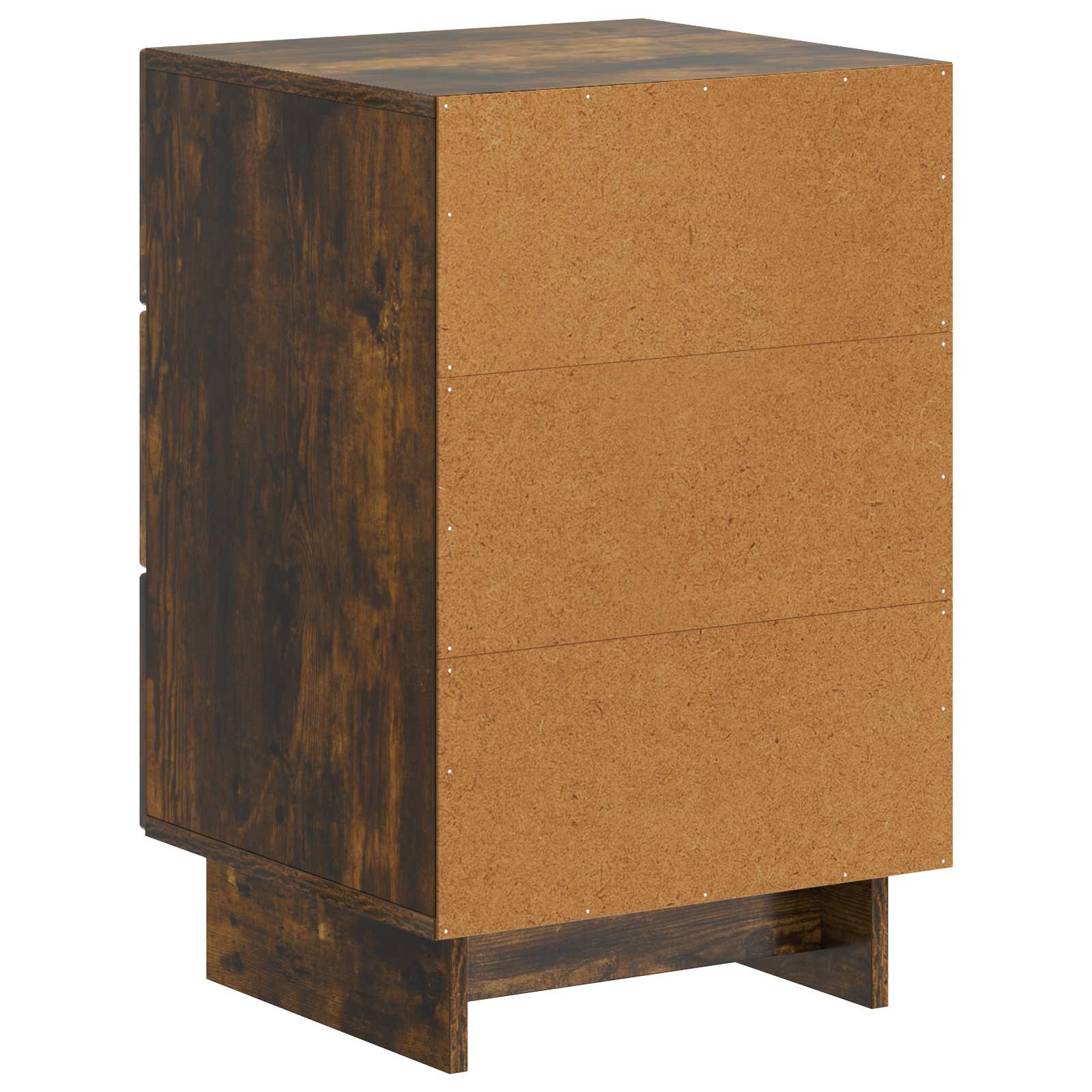 Cabinet de chevet avec tiroir Chêne fumé 43 x 41 x 66,5 cm - XIOS