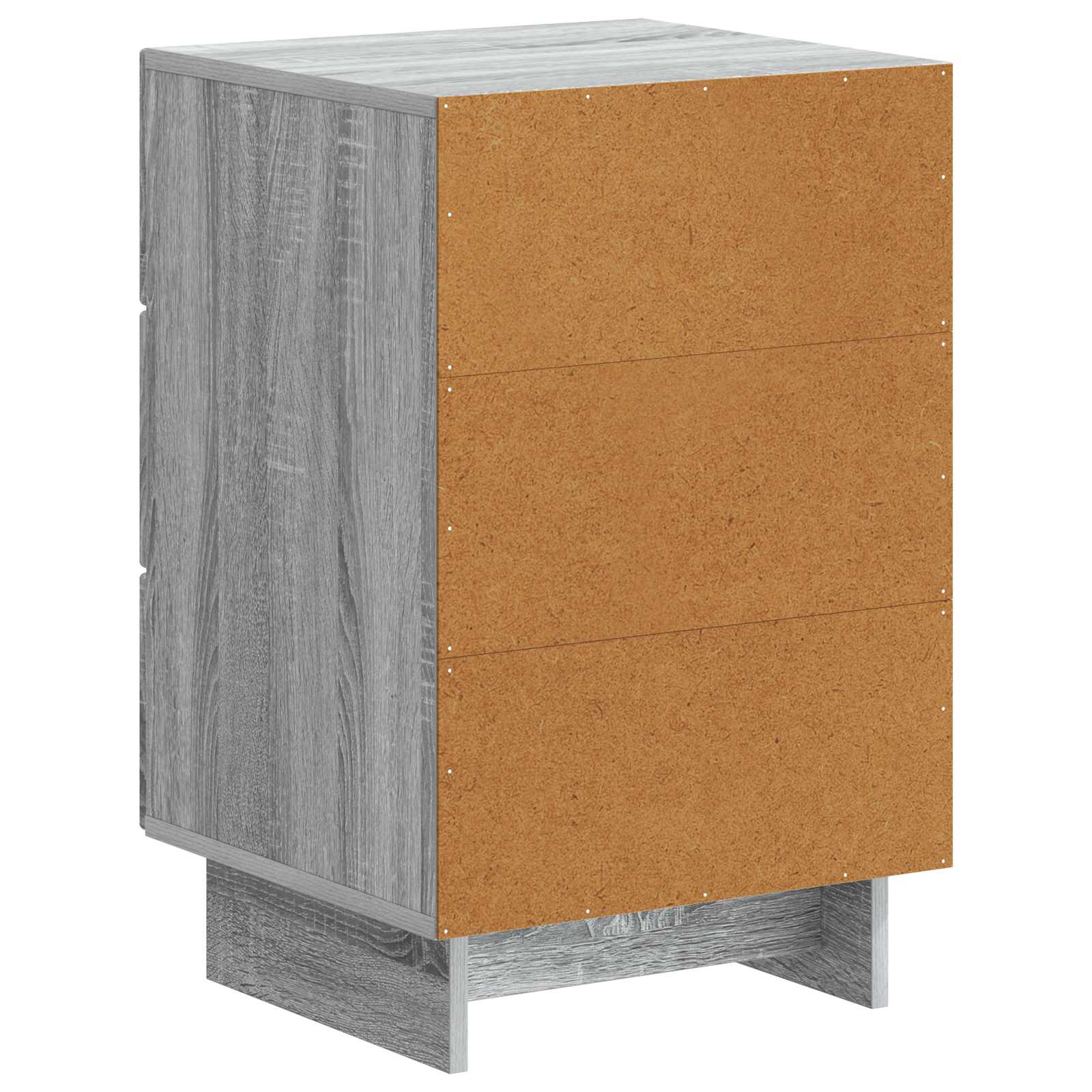 Cabinet de chevet avec tiroir Sonoma gris 43 x 41 x 66,5 cm - XIOS