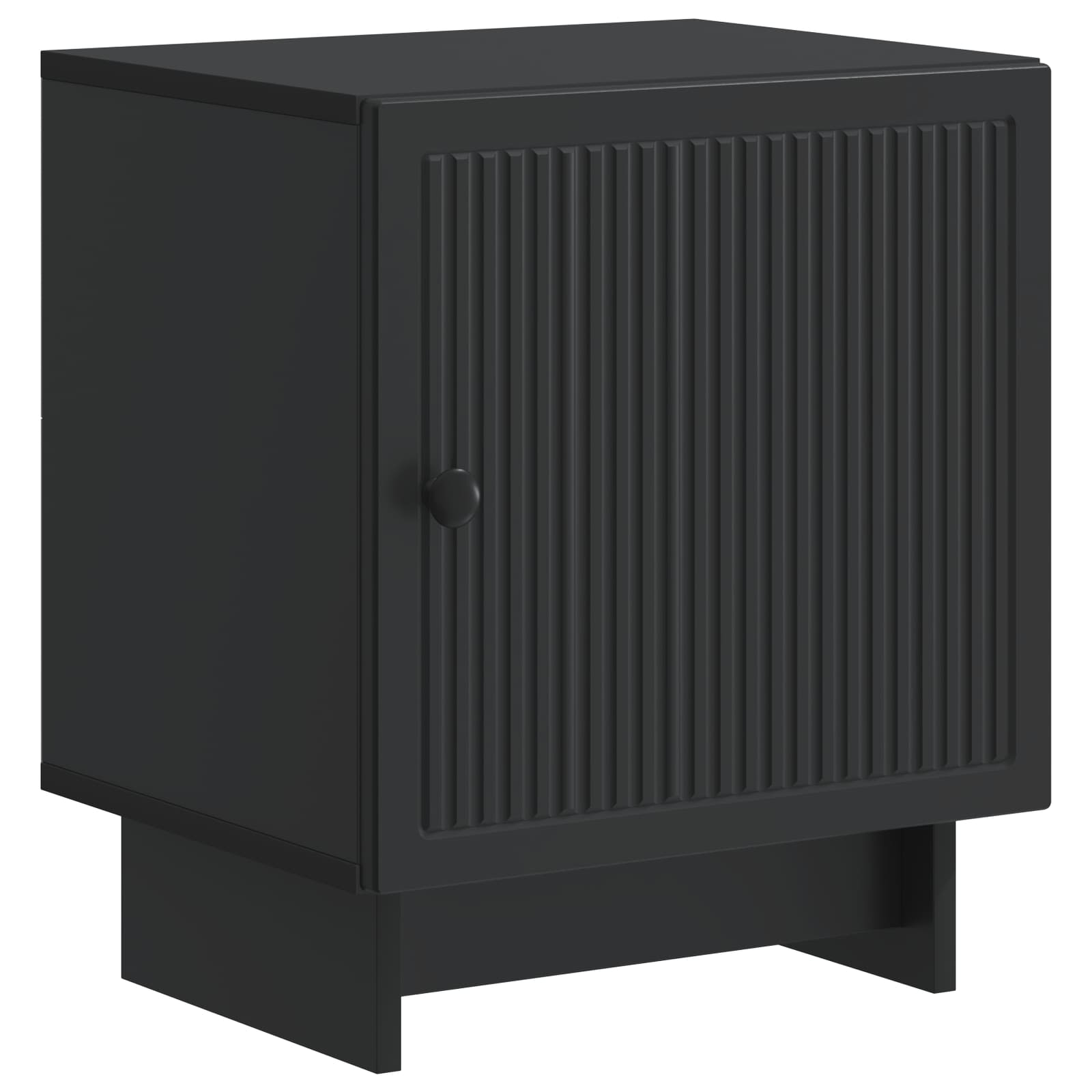 Cabinet de chevet Noir 43 x 34,5 x 50 cm Bois d'ingénierie - XIOS
