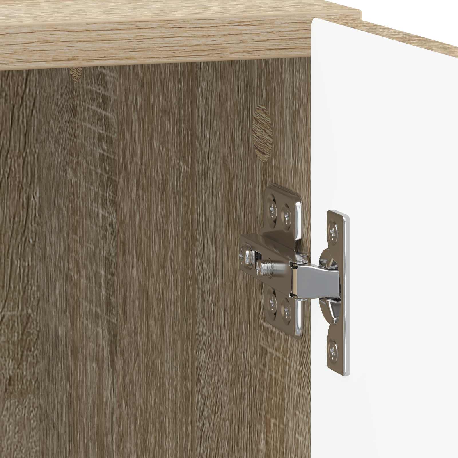 Cabinet de chevet Chêne Sonoma 43 x 34,5 x 50 cm - XIOS