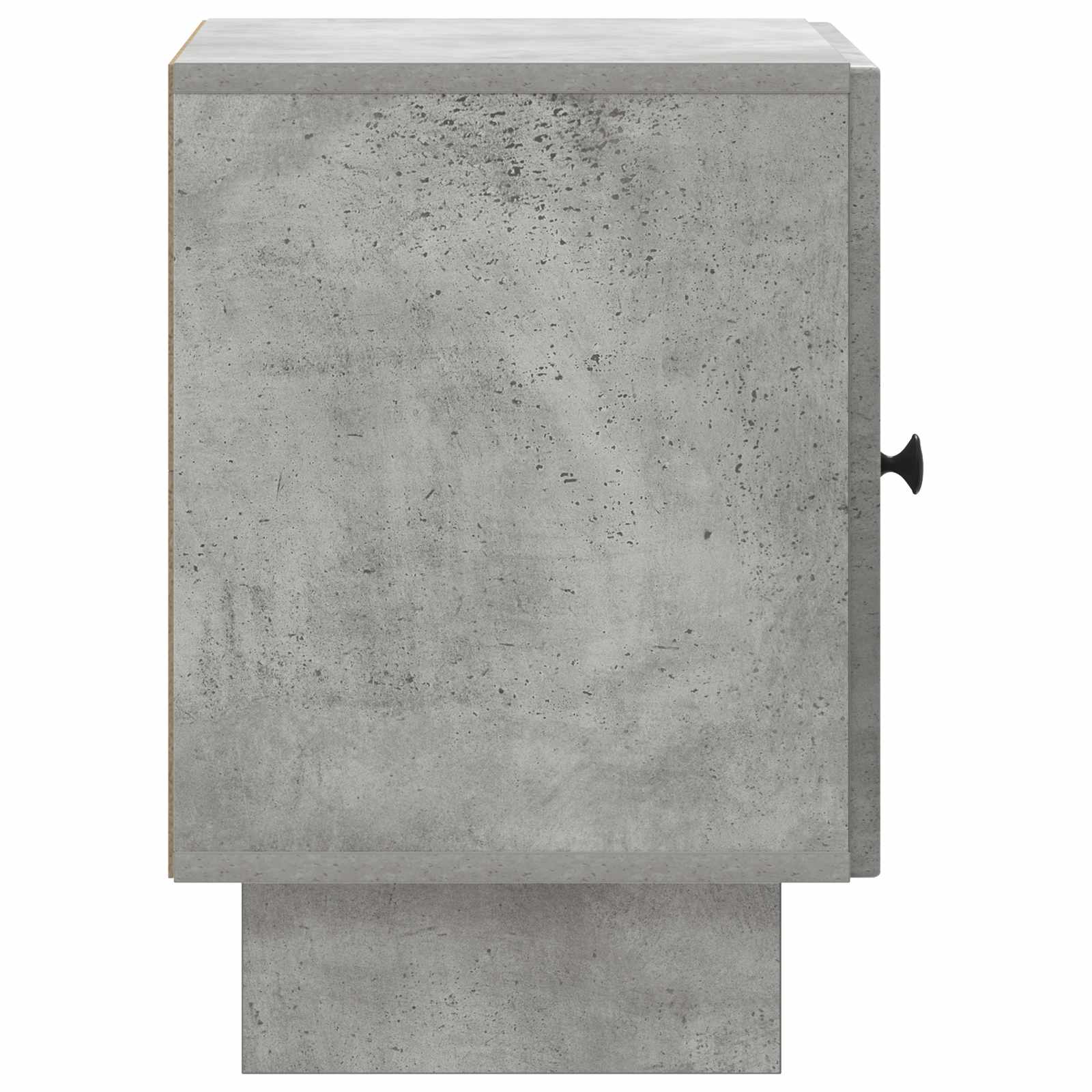 Cabinet de chevet Gris béton 43 x 34,5 x 50 cm - XIOS