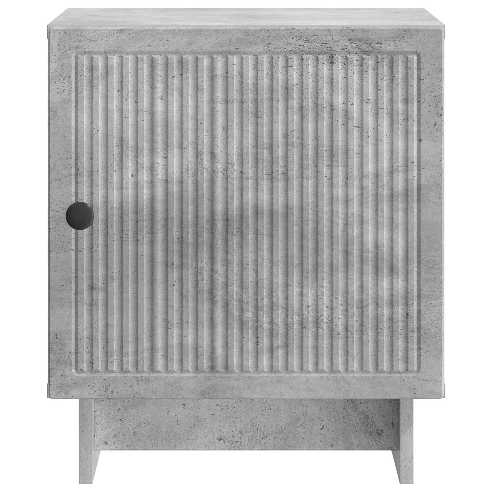 Cabinet de chevet 2 pcs Gris béton 43 x 34,5 x 50 cm - XIOS
