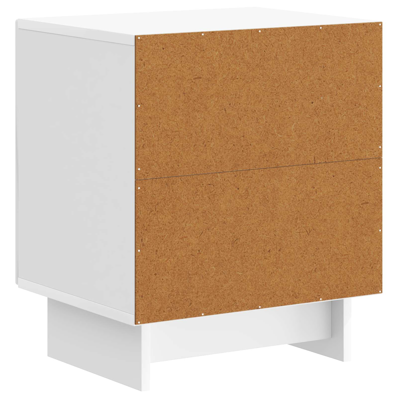 Cabinet de chevet 2 pcs Blanc brillant 43 x 34,5 x 50 cm - XIOS