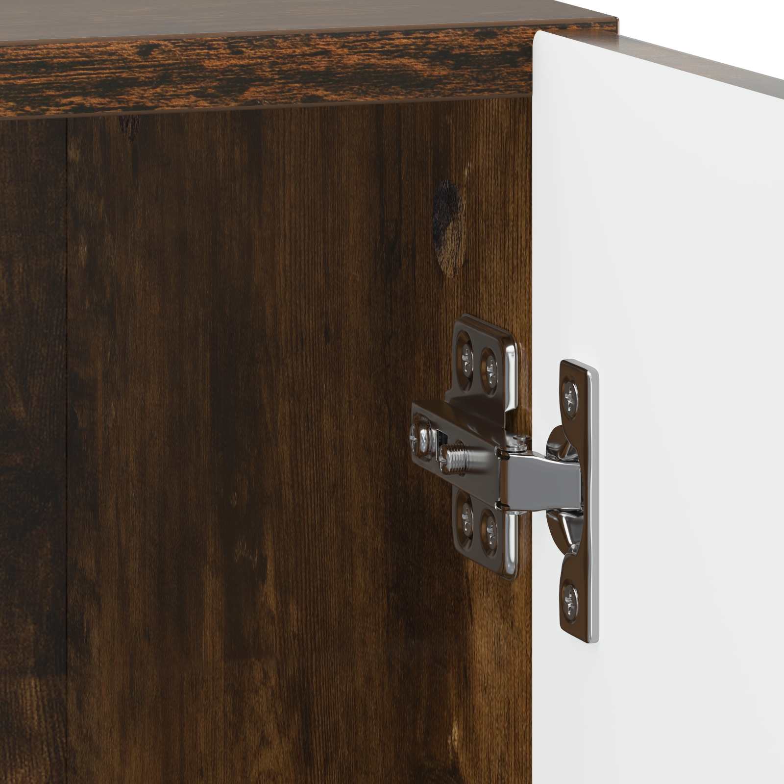 Cabinet de chevet 2 pcs Chêne fumé 43 x 34,5 x 50 cm - XIOS