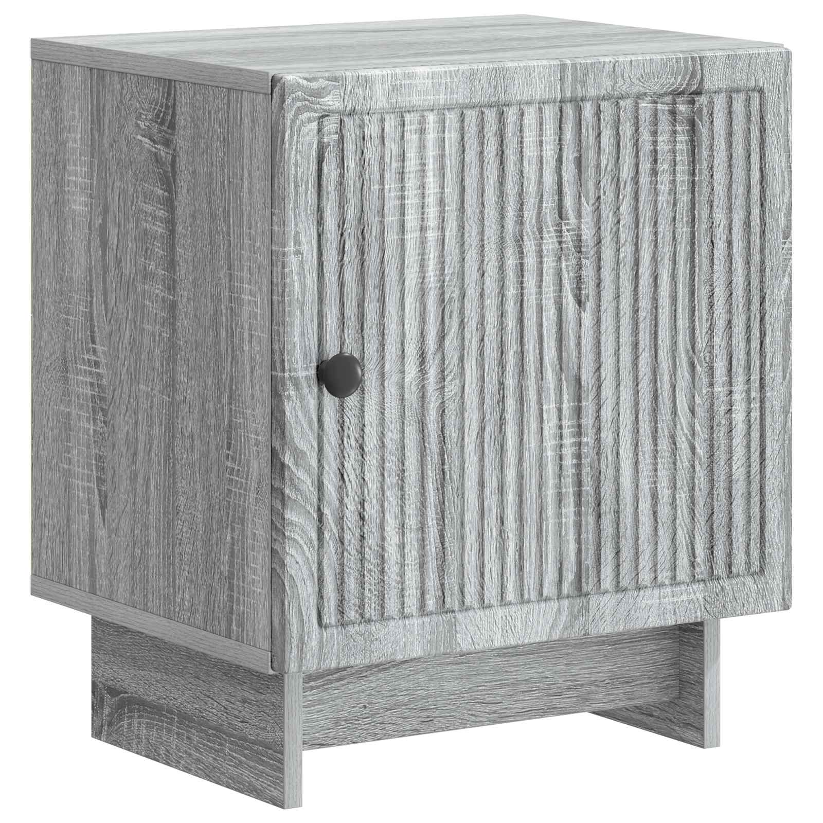 Cabinet de chevet Sonoma gris 43 x 34,5 x 50 cm - XIOS