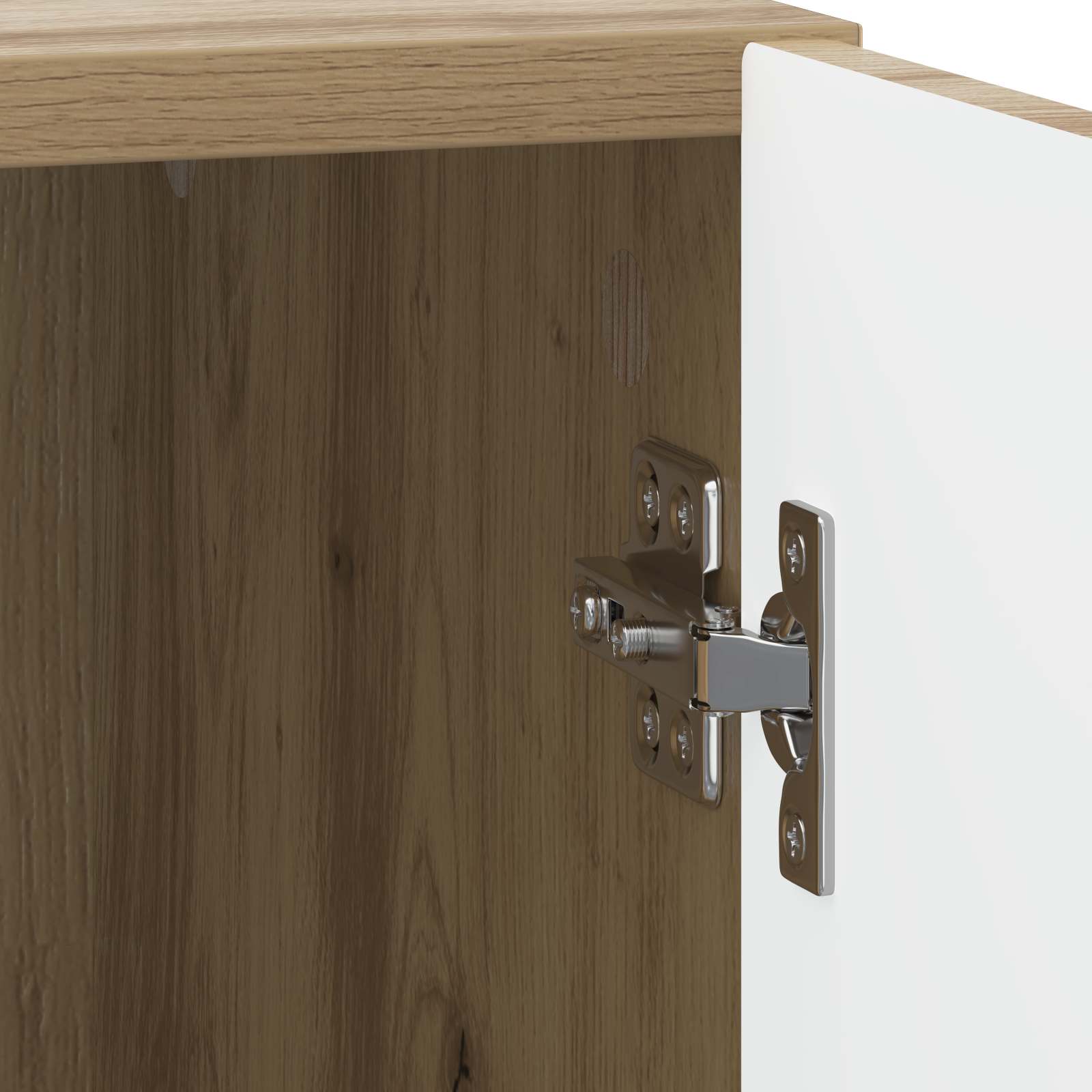 Cabinet de chevet 2 pcs Chêne artisanal 43 x 34,5 x 50 cm - XIOS