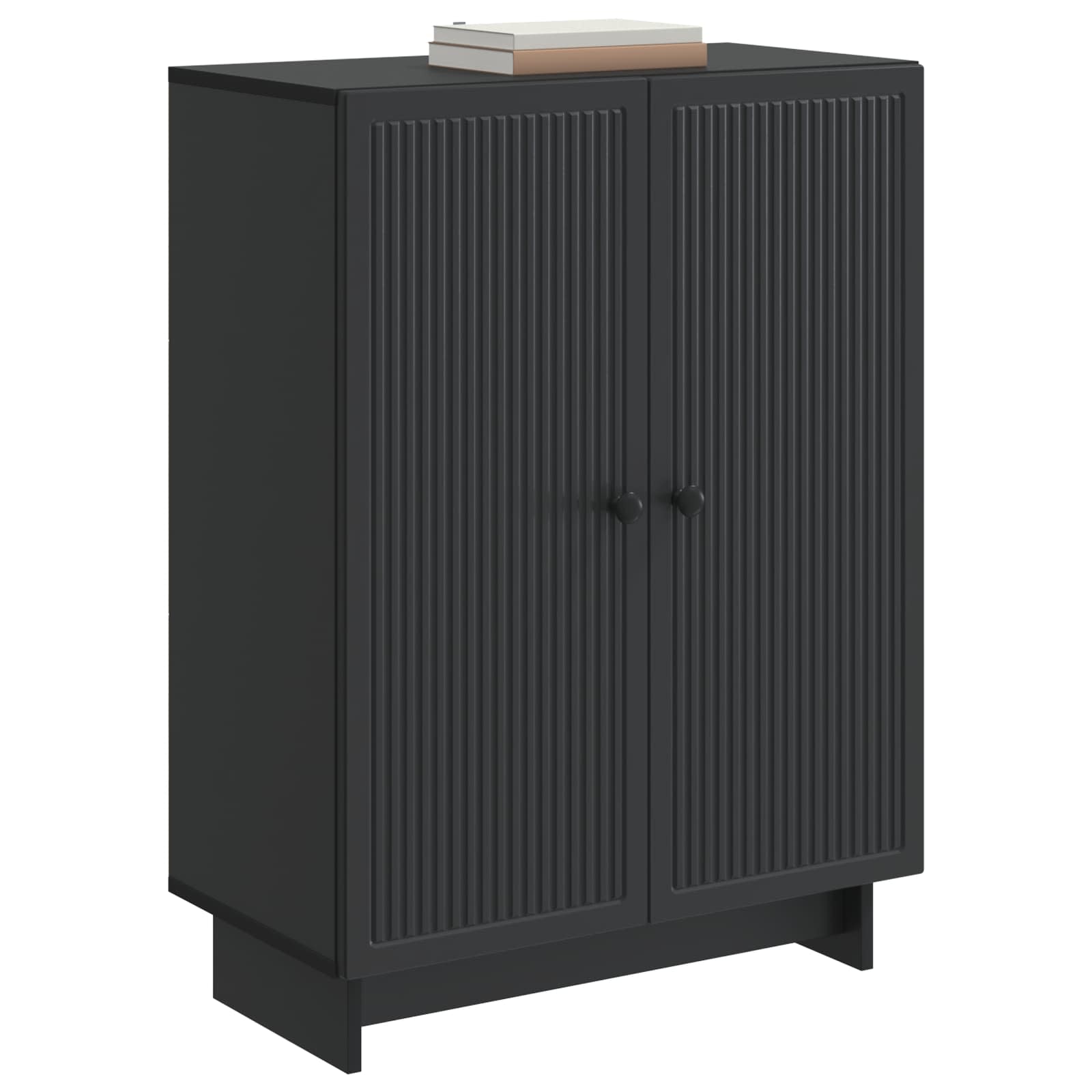 Buffet Noir 66 x 34,5 x 90 cm Bois d'ingénierie - XIOS
