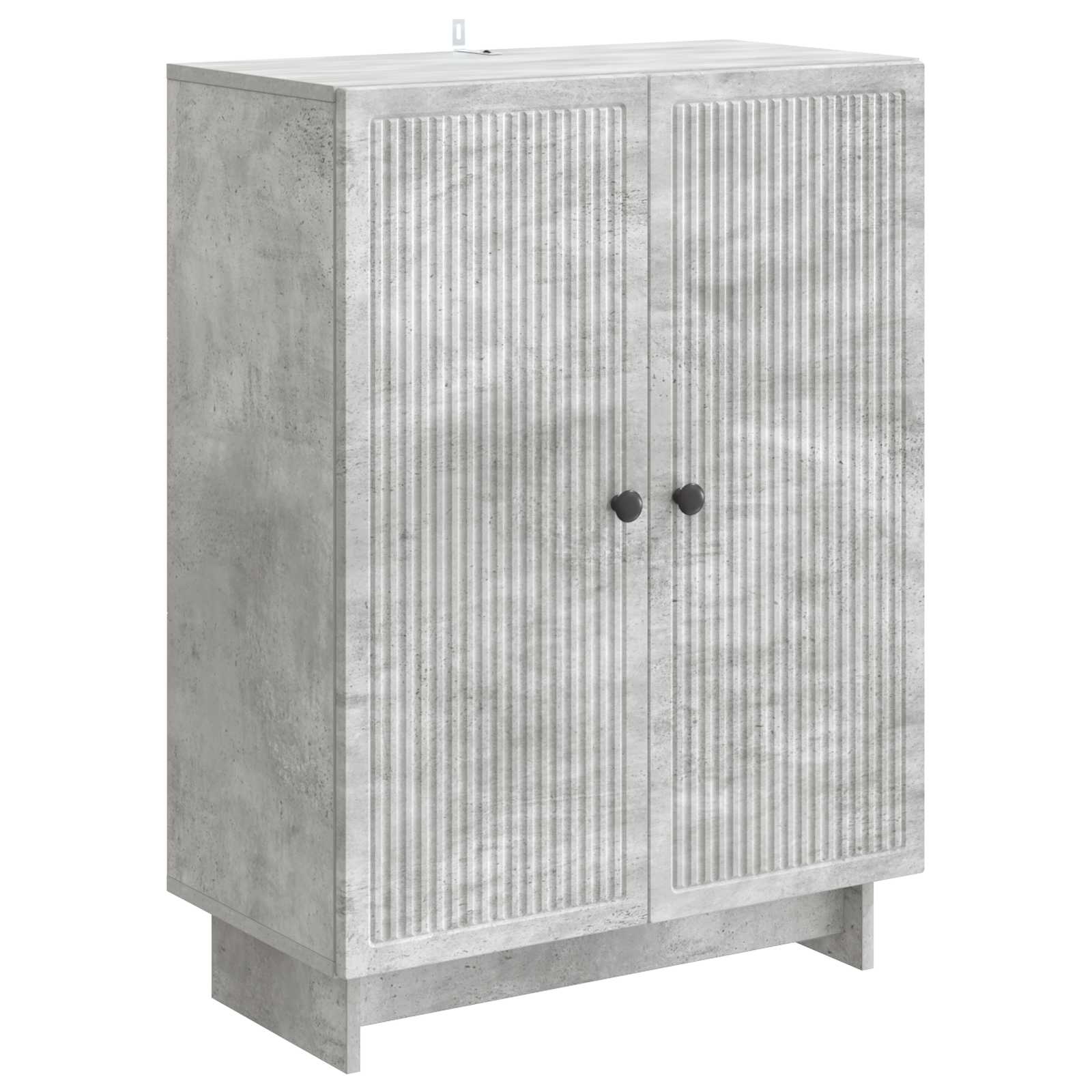 Buffet Gris béton 66 x 34,5 x 90 cm Bois d'ingénierie - XIOS
