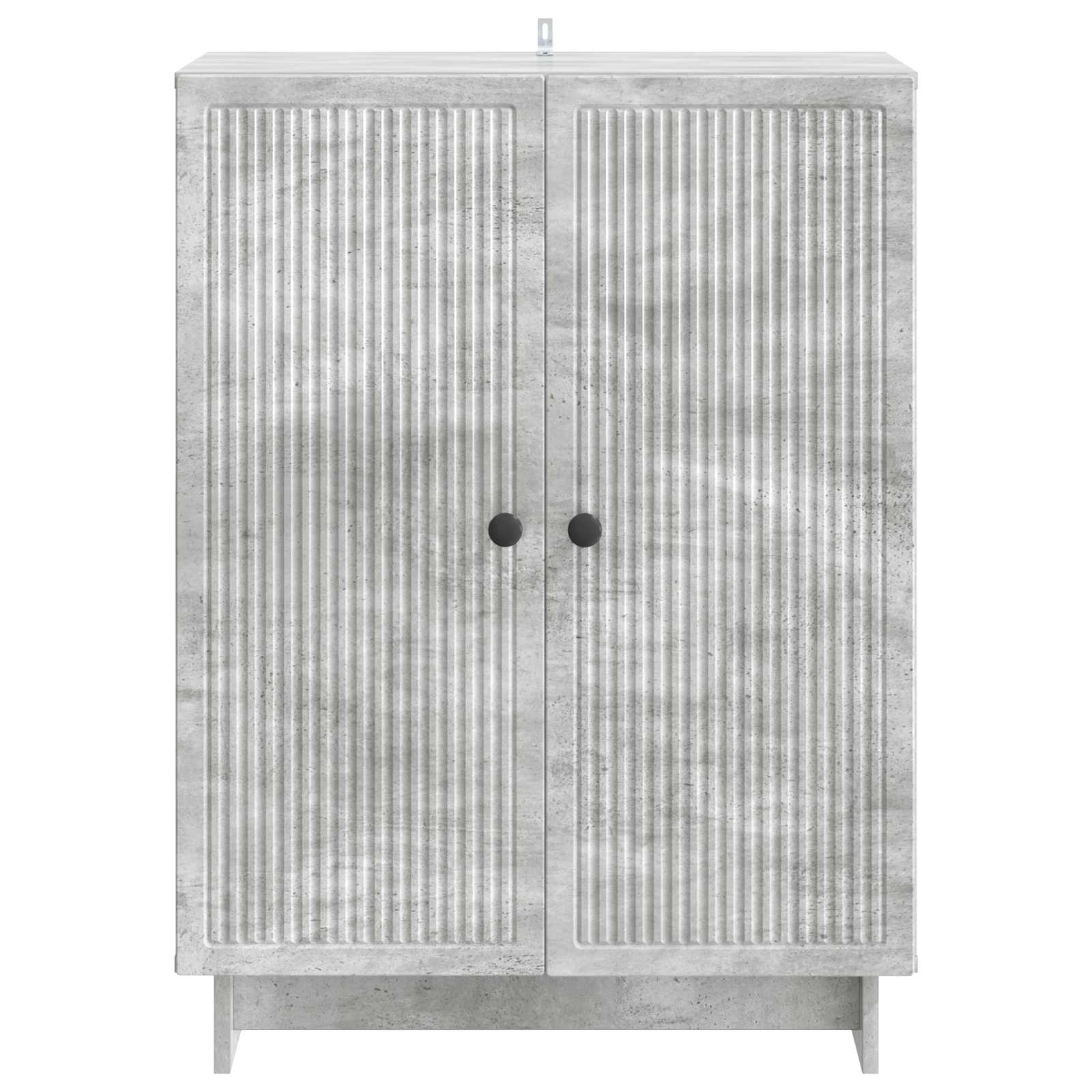 Buffet Gris béton 66 x 34,5 x 90 cm Bois d'ingénierie - XIOS