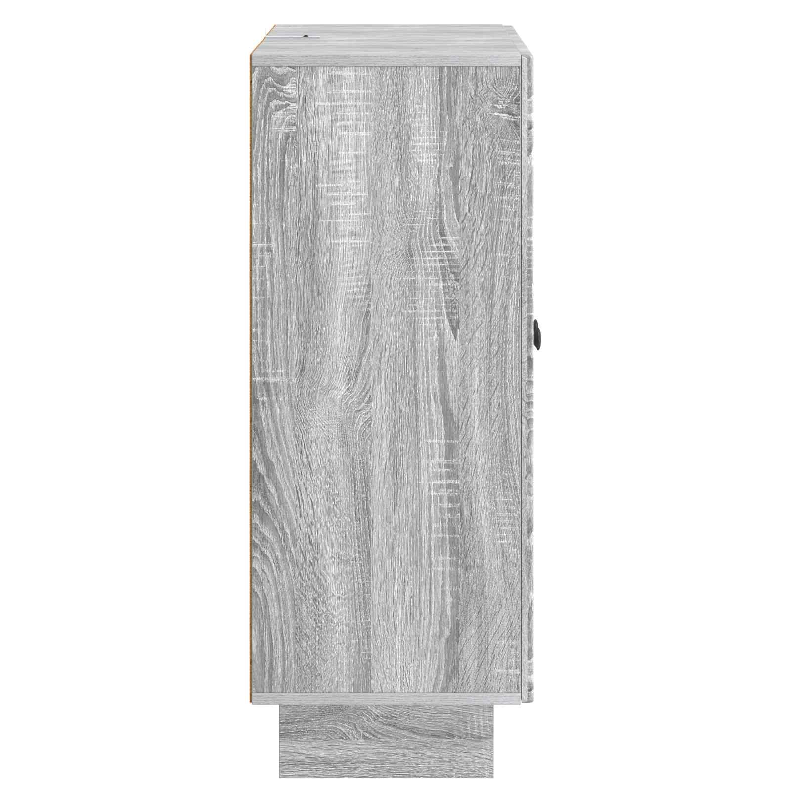 Buffet Sonoma gris 66 x 34,5 x 90 cm Bois d'ingénierie - XIOS
